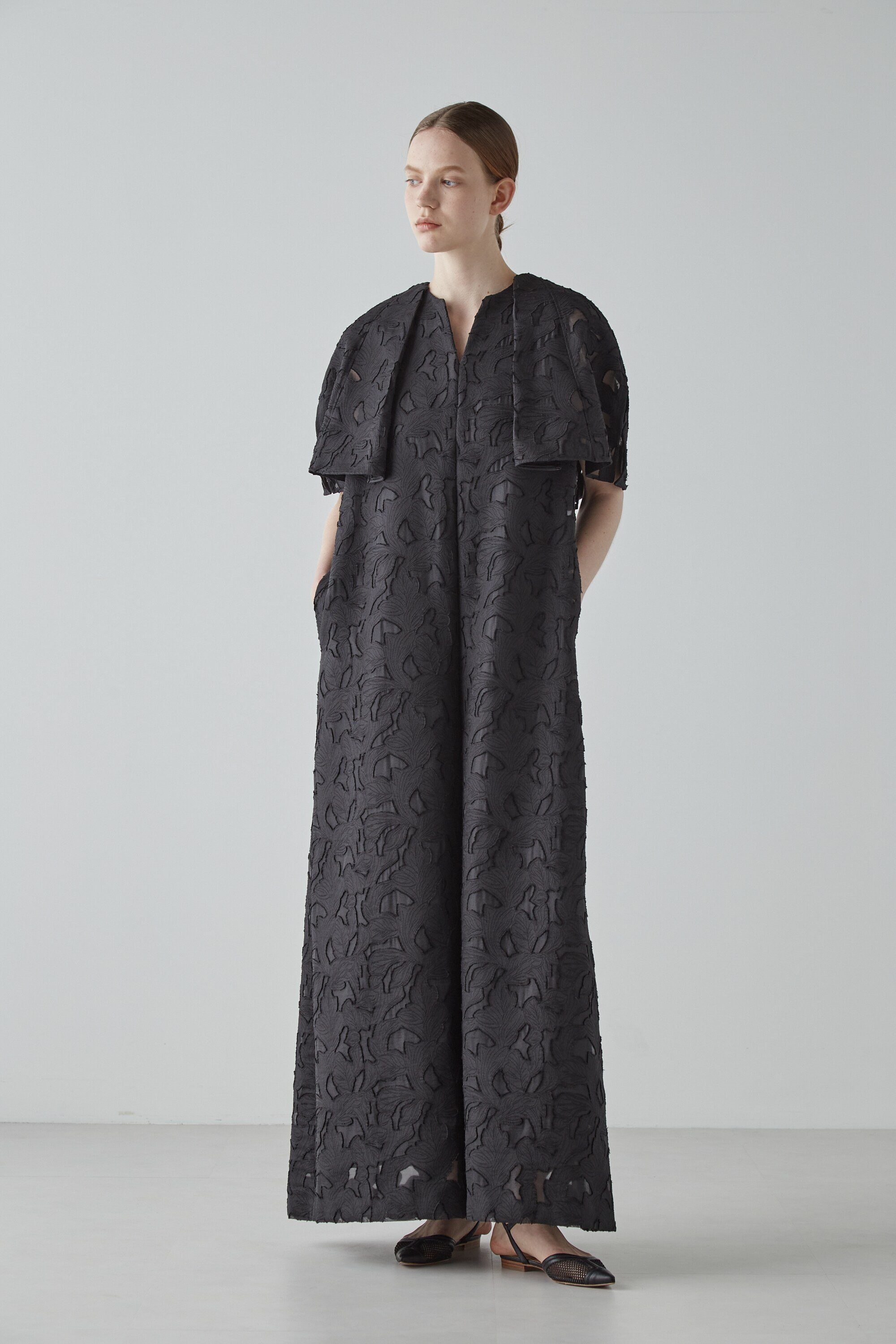 ADORE｜シアーボタニカルジャガードコンビネゾン | Rakuten Fashion