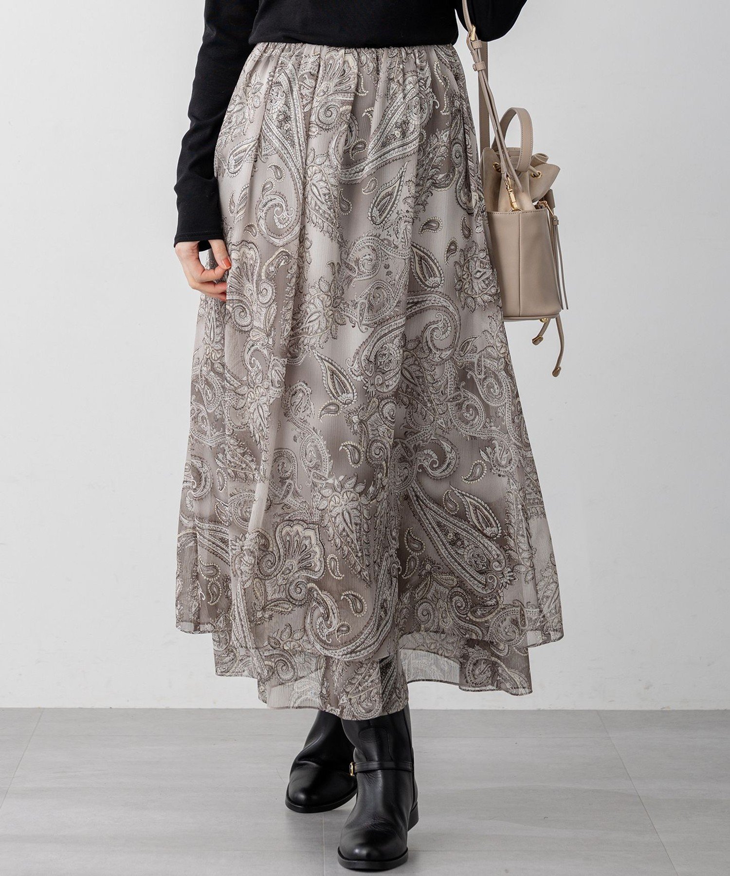 23区｜【LEE10月号掲載/洗える】レースコンビ ペチコート スカート