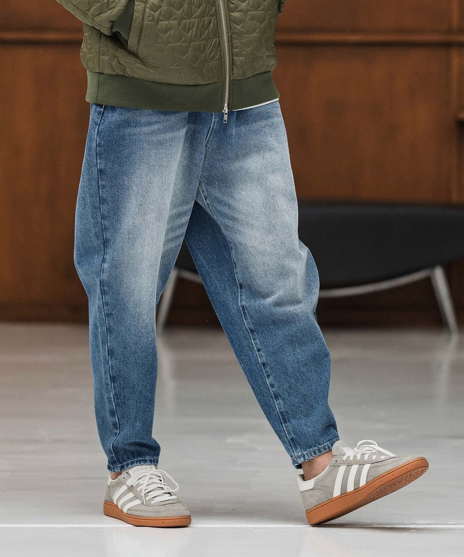 CAMBIO｜mp13857-Authentic Detail Denim Balloon Silhouette Pants