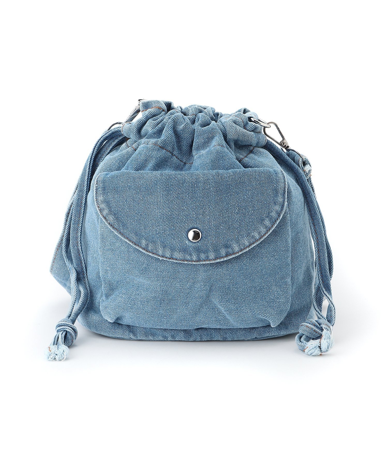 mignon trefle Room403 selected｜Mignonjour/(W)デニム巾着バッグ