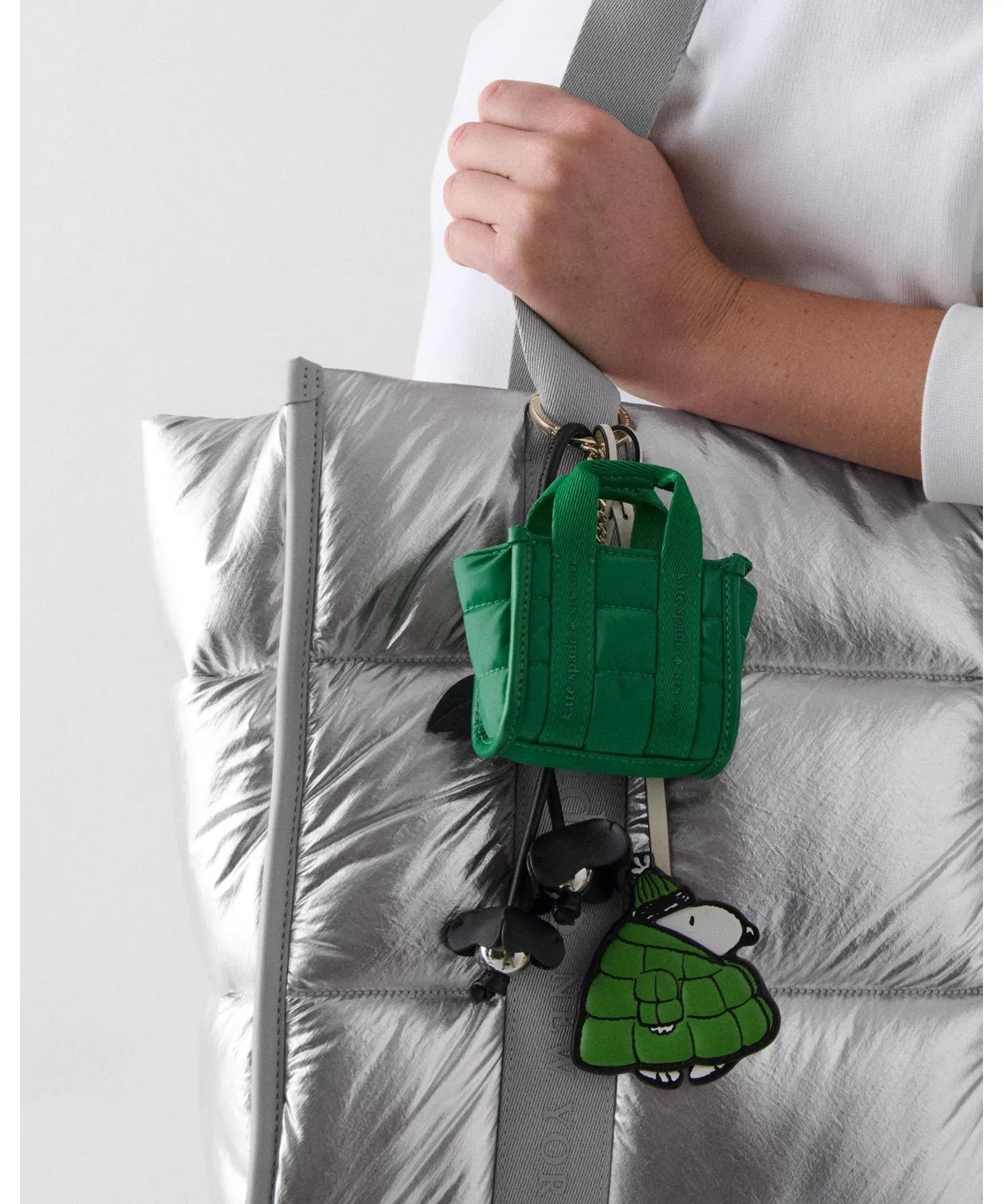 kate spade new york｜ピーナッツ X KSNY パファー キーフォブ