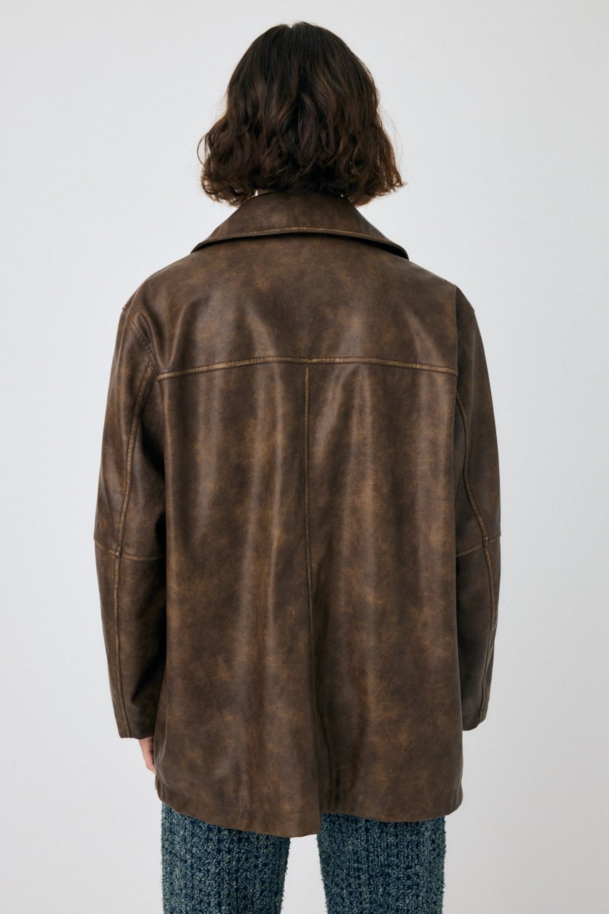moussy｜AGED F/LEATHER MIDDLE ジャケット | Rakuten Fashion(楽天