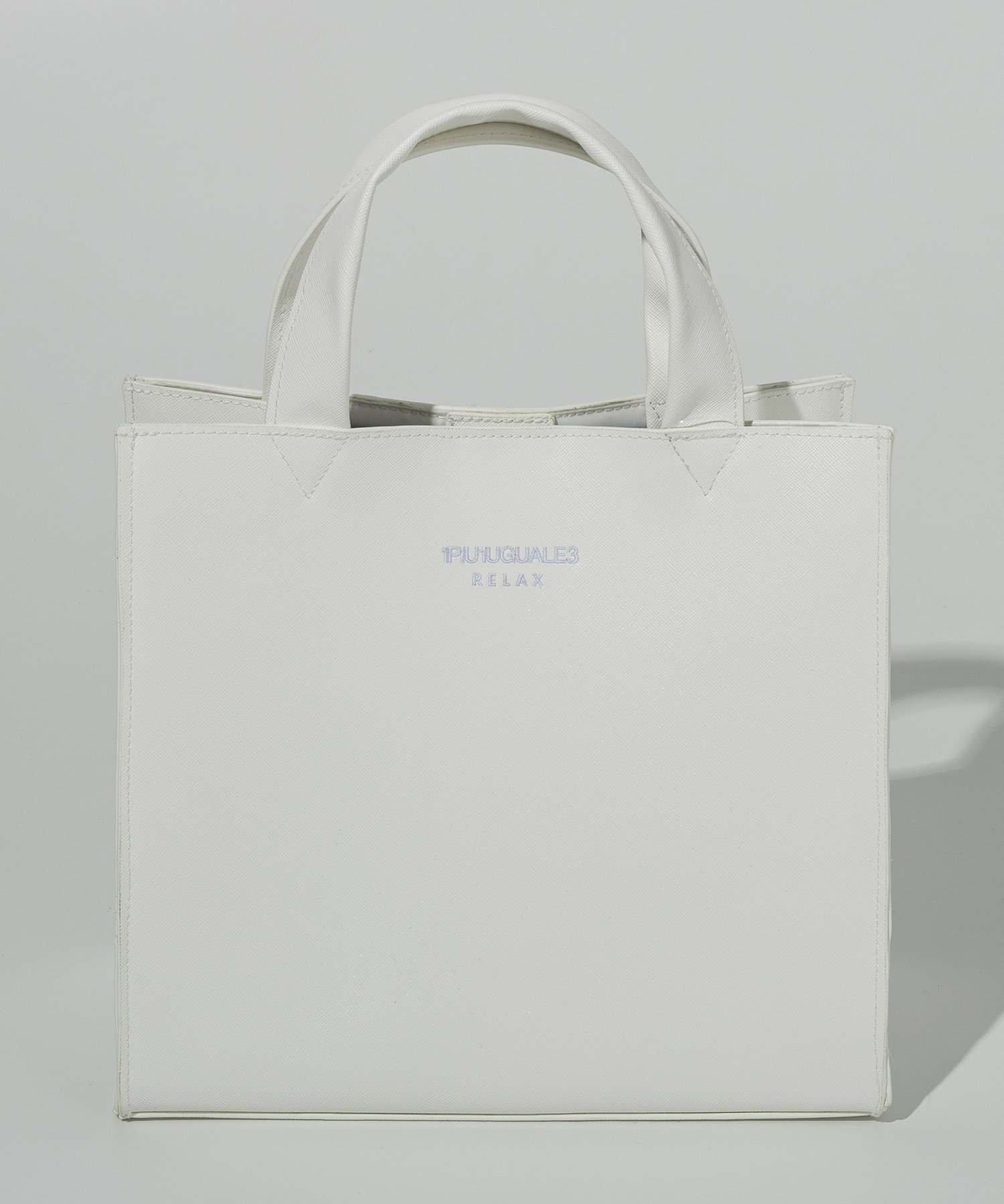 SHIFFON｜1PIU1UGUALE3 RELAX シンセティックサフィアーノミニトート