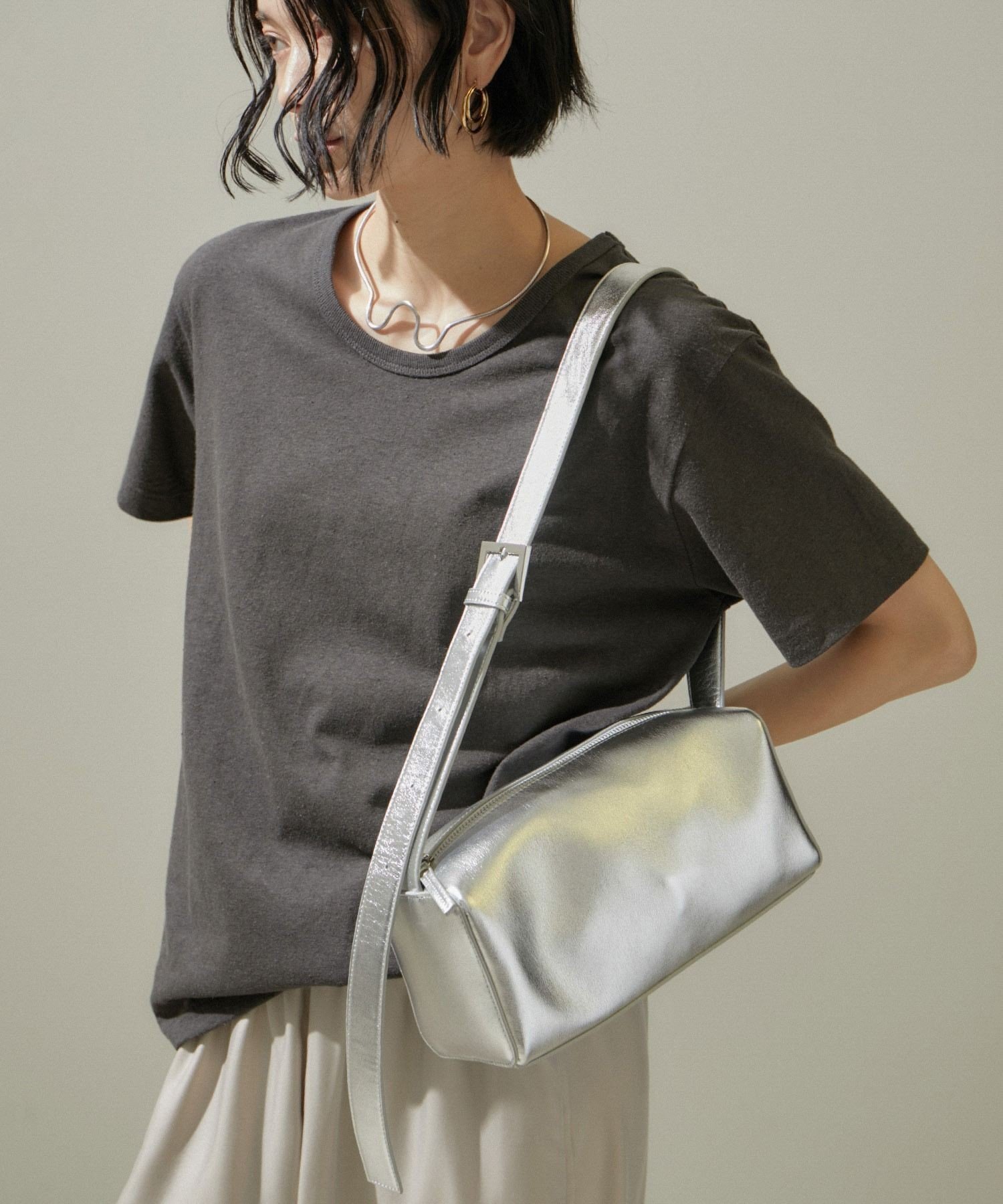 SALON adam et rope'｜レザーボックスショルダーバッグ | Rakuten