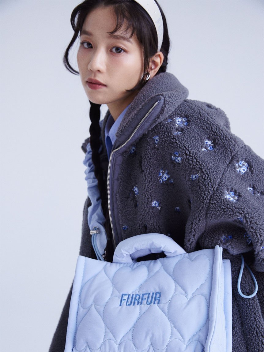 FURFUR｜【限定カラー】ハートキルティングバッグ | Rakuten Fashion