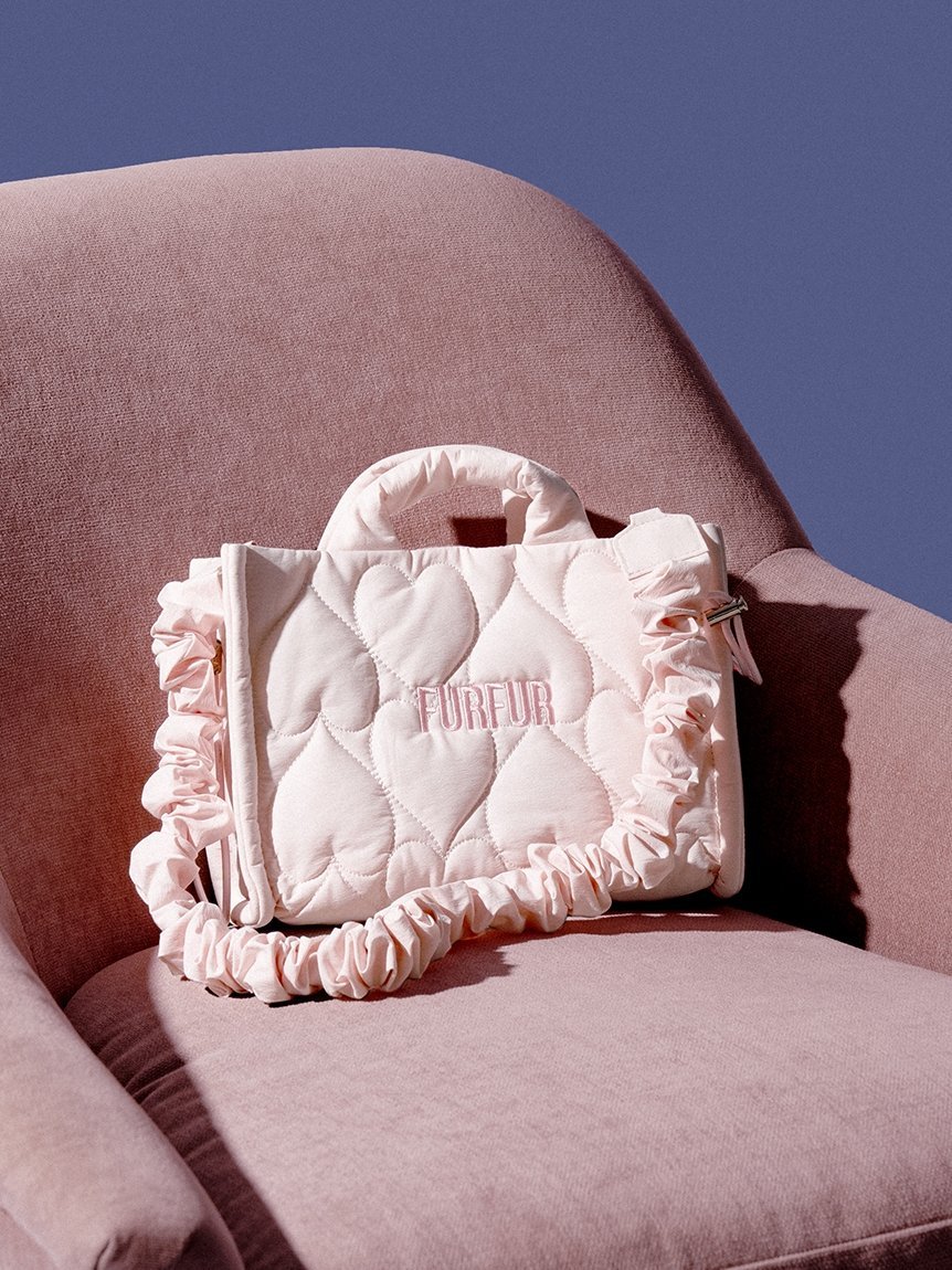 FURFUR｜【限定カラー】ハートキルティングバッグ | Rakuten Fashion