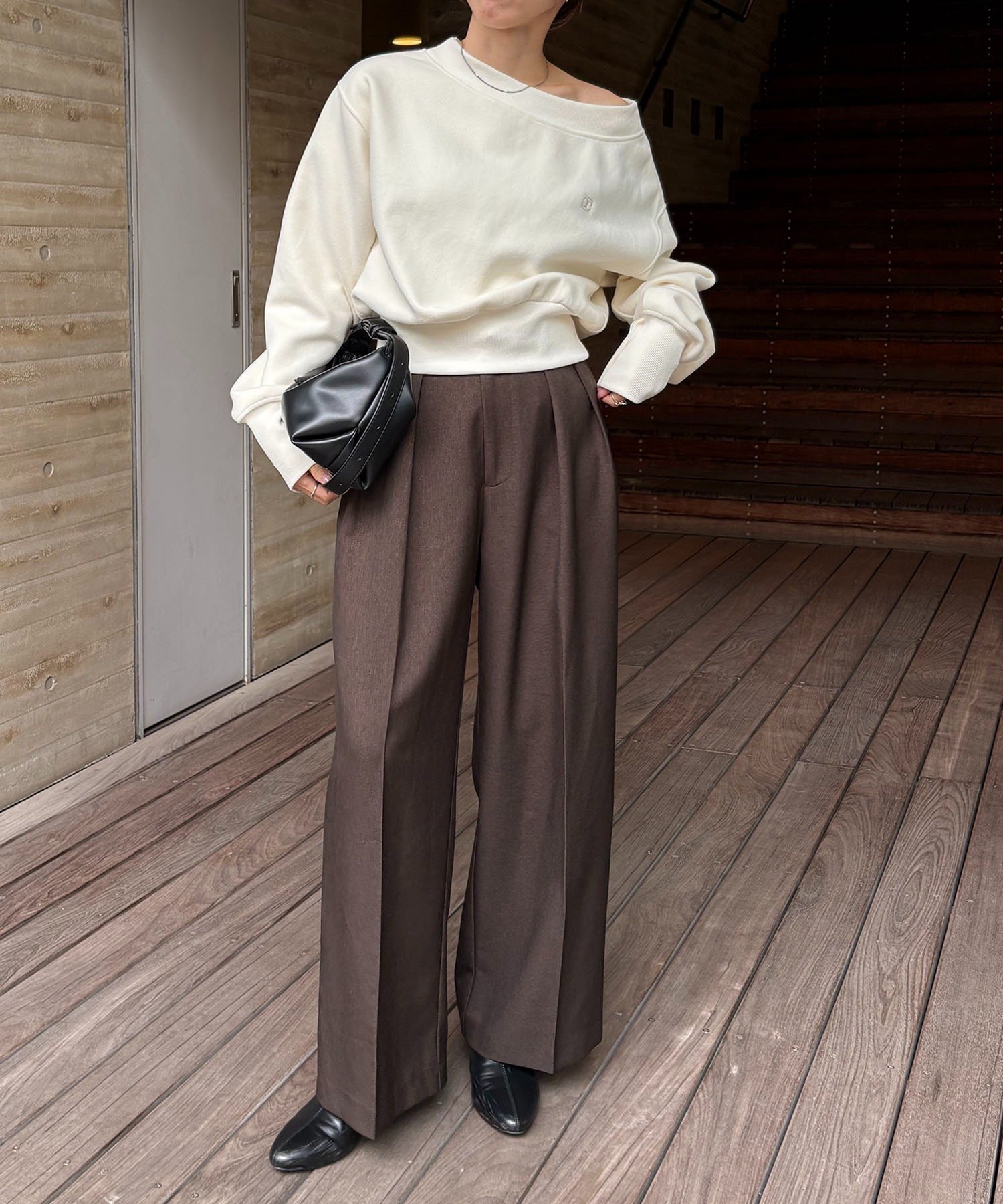 CAPRICIEUX LE'MAGE｜1ポイントボンディングスウェット | Rakuten