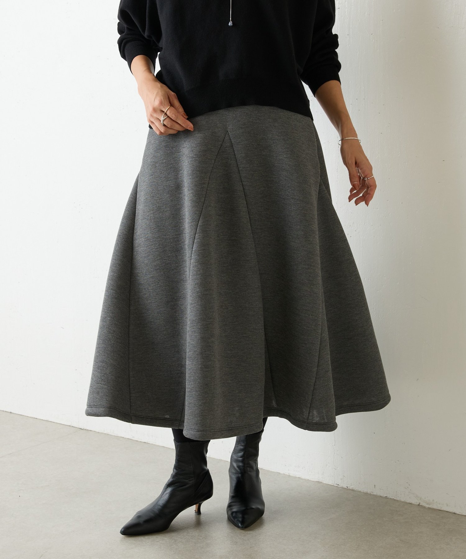 BEARDSLEY｜杢ダンボールマーメイドスカート | Rakuten Fashion(楽天