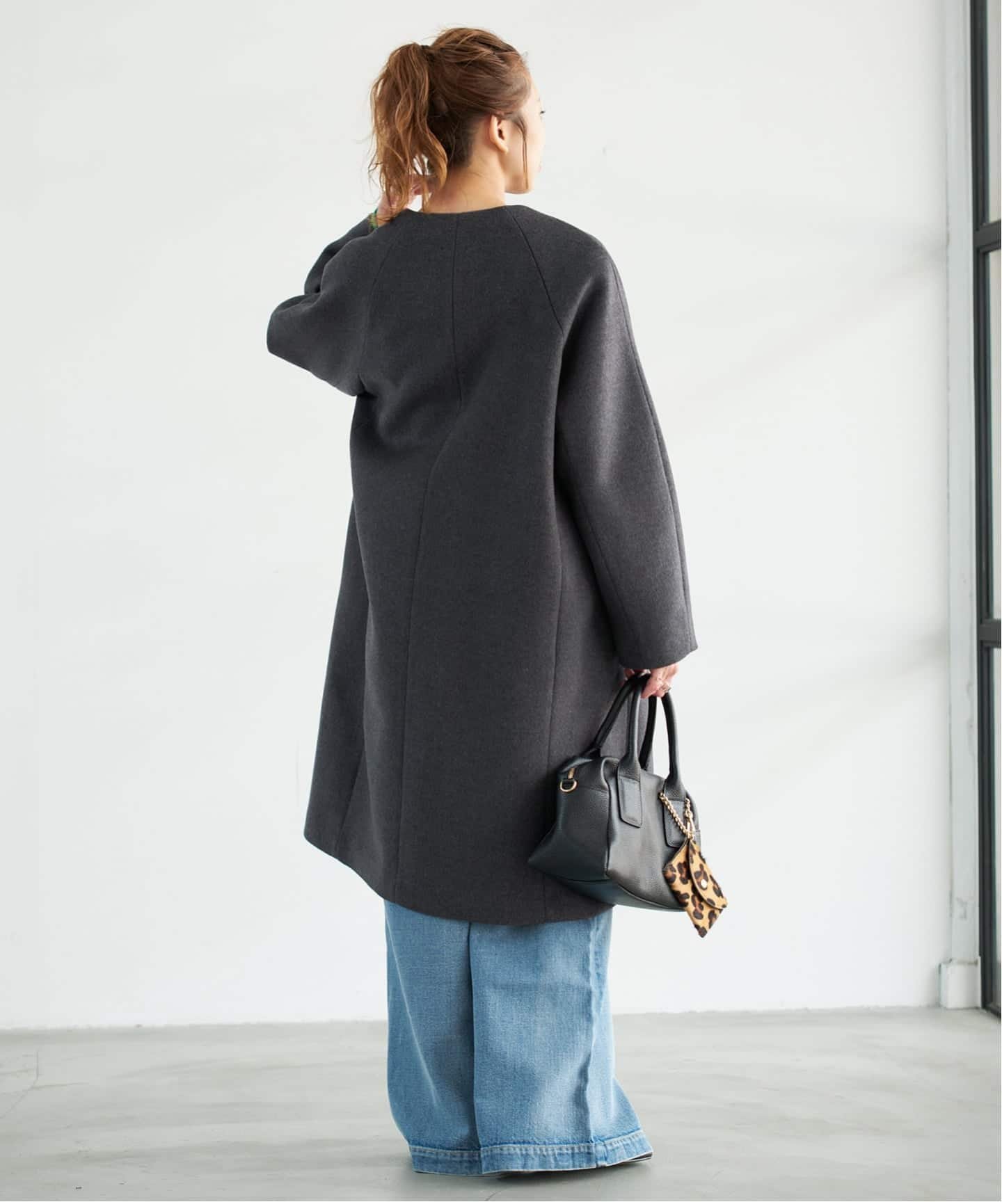 Spick & Span｜S160ビーバーノーカラーコート | Rakuten Fashion(楽天