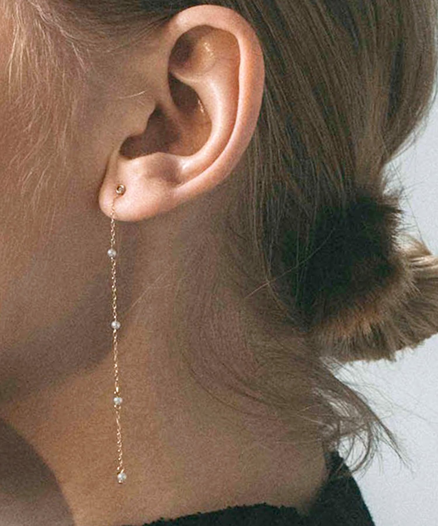 SETUP7｜les bon bon/2way diamond pierce 2wayダイアモンドピアス K10