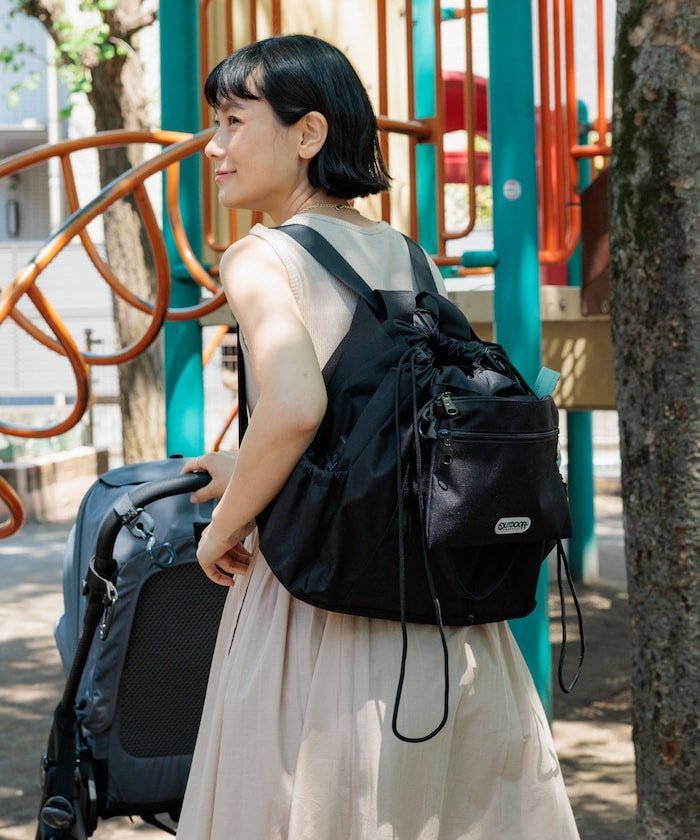 【別注】OUTDOOR ×FREAK’S STORE 撥水ペアレンツバッグ OUTDOOR PRODUCTS/＜新色追加＞別注 撥水マルチウェイ ペアレンツ