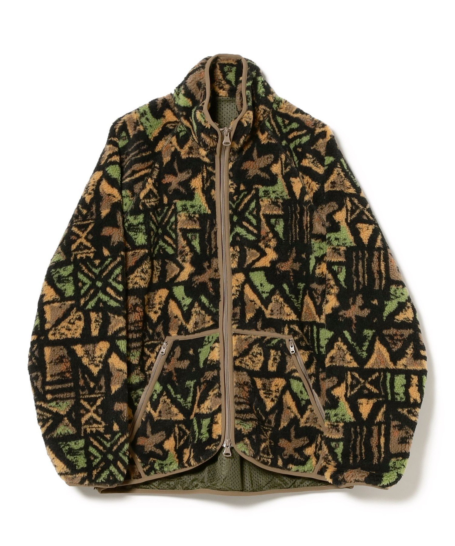 BEAMS OUTLET｜ボア ジャカード ミリタリー ブルゾン | Rakuten