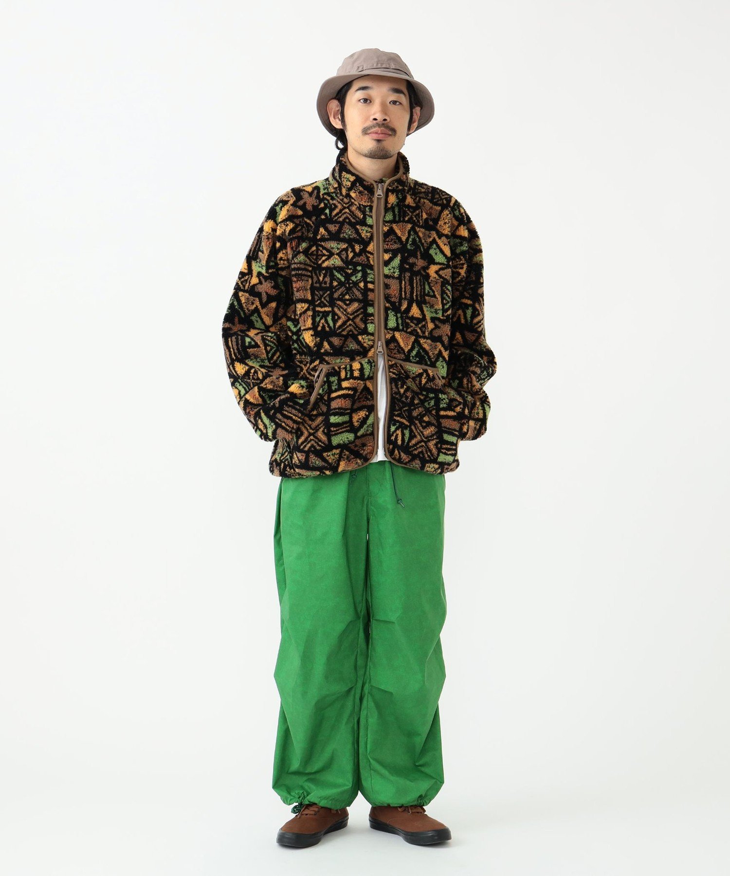 BEAMS OUTLET｜ボア ジャカード ミリタリー ブルゾン | Rakuten