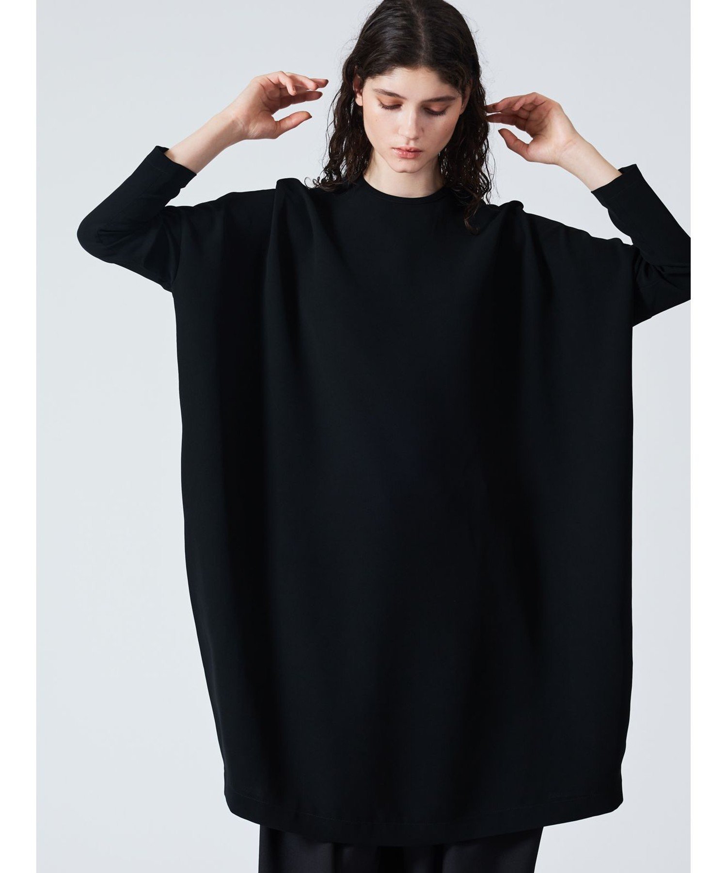 MARcourt｜mizuiro ind コクーンワイドワンピース | Rakuten Fashion