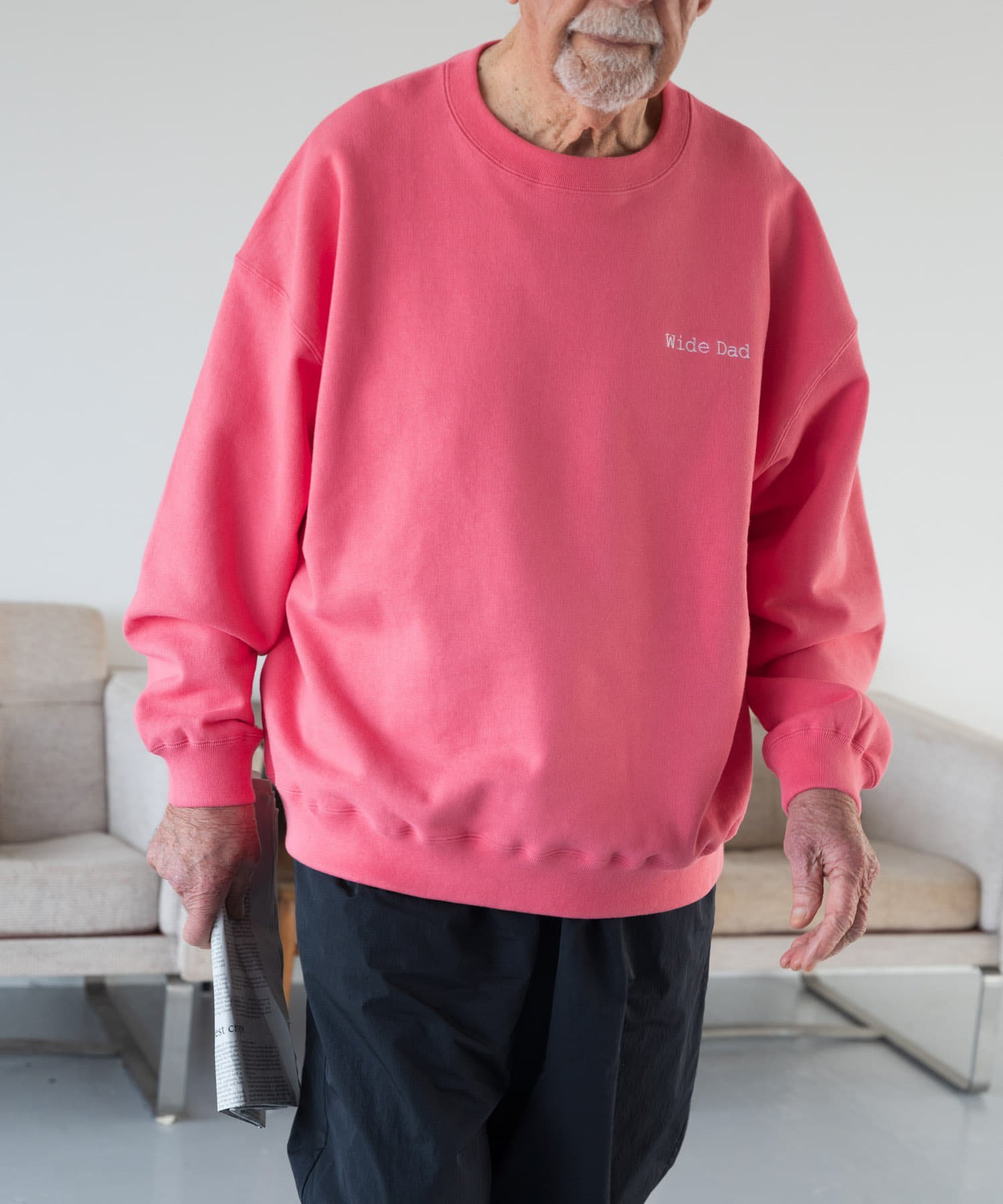 URBAN RESEARCH｜Wide Dad SUPER WIDE SWEAT CREW-NECK | Rakuten