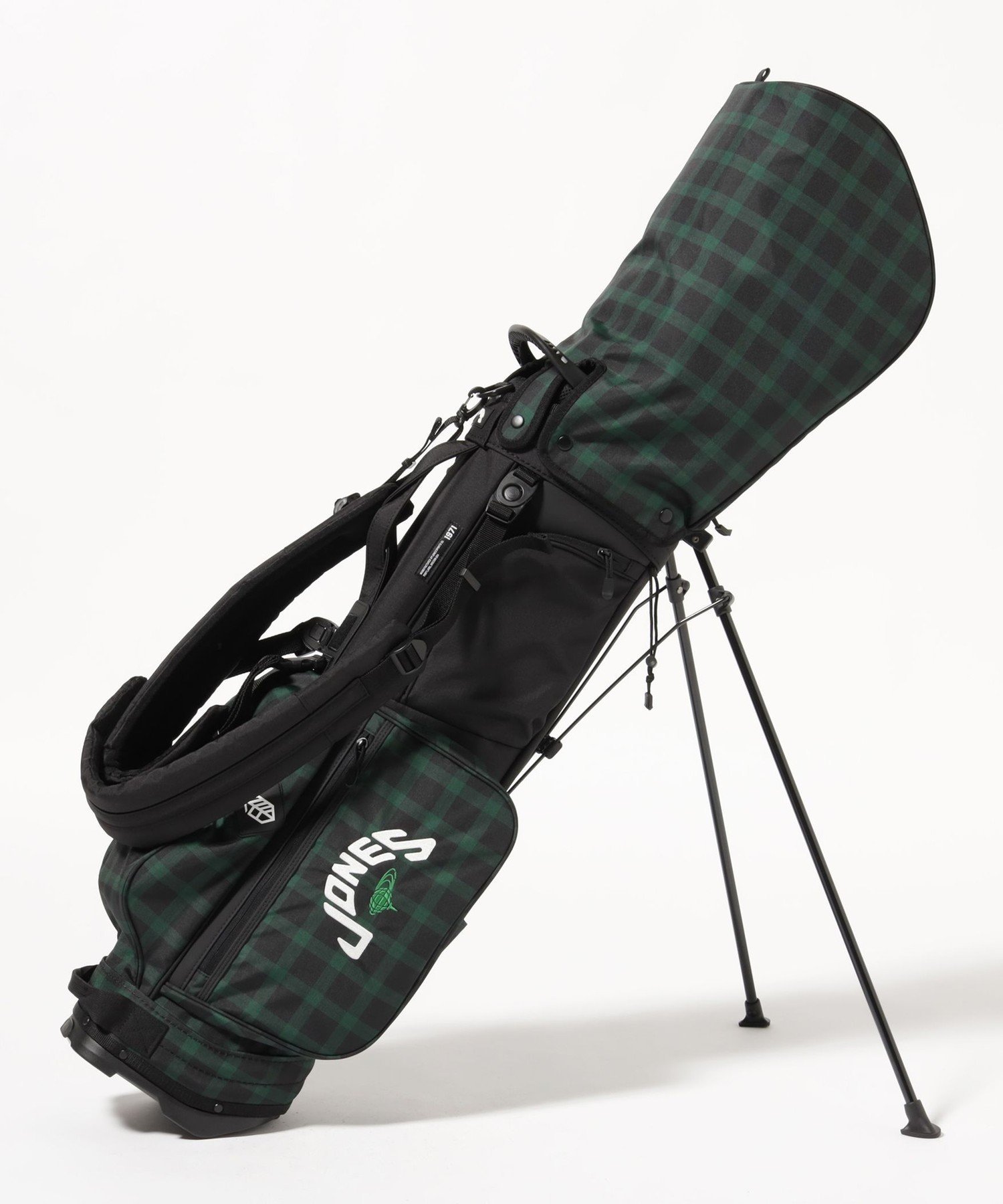 BEAMS GOLF｜【別注】JONES / Rover Stand BLACK WATCH キャディバッグ