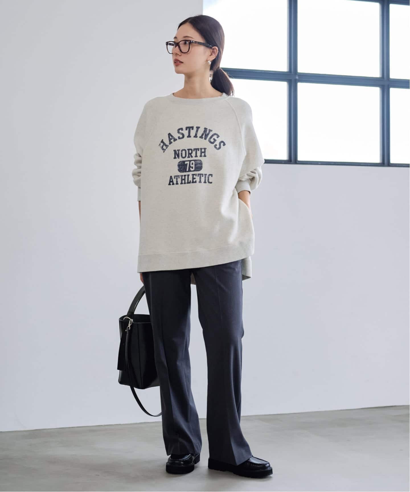 FRAMeWORK｜ラグランポンチョプリントスエット | Rakuten Fashion(楽天