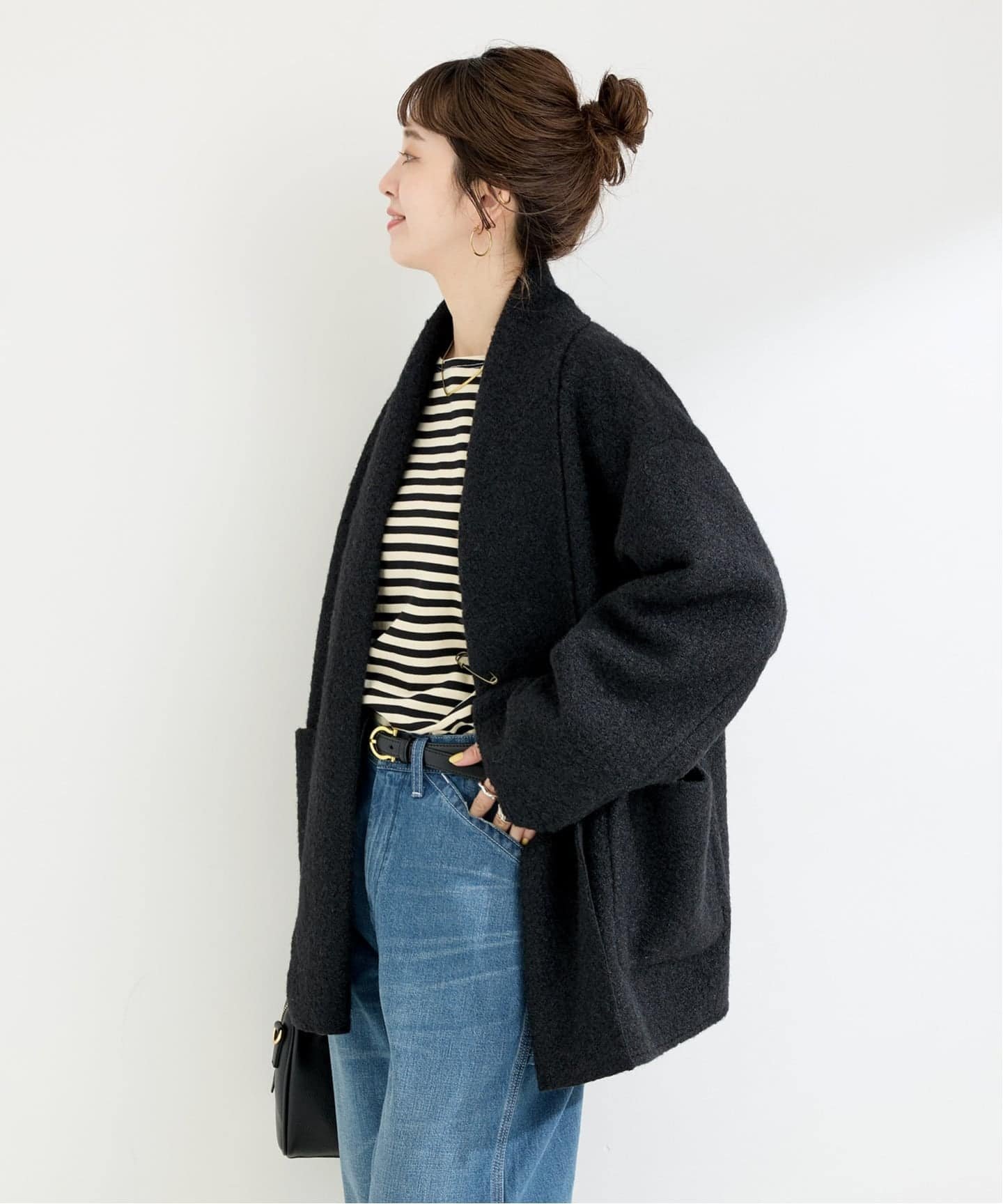 B.C STOCK｜《追加》ブークレージャージ着流しコート | Rakuten