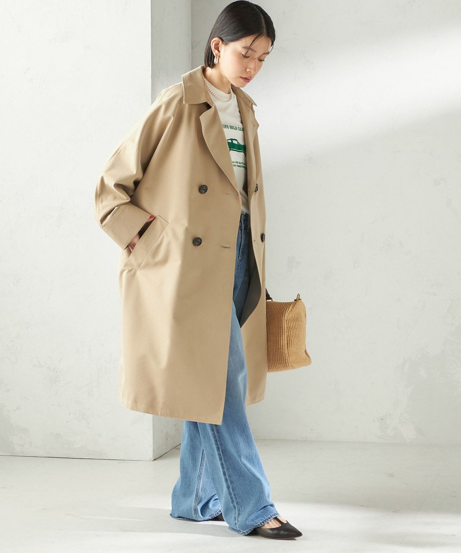 SHIPS｜TICCA: テント トレンチ コート | Rakuten Fashion(楽天