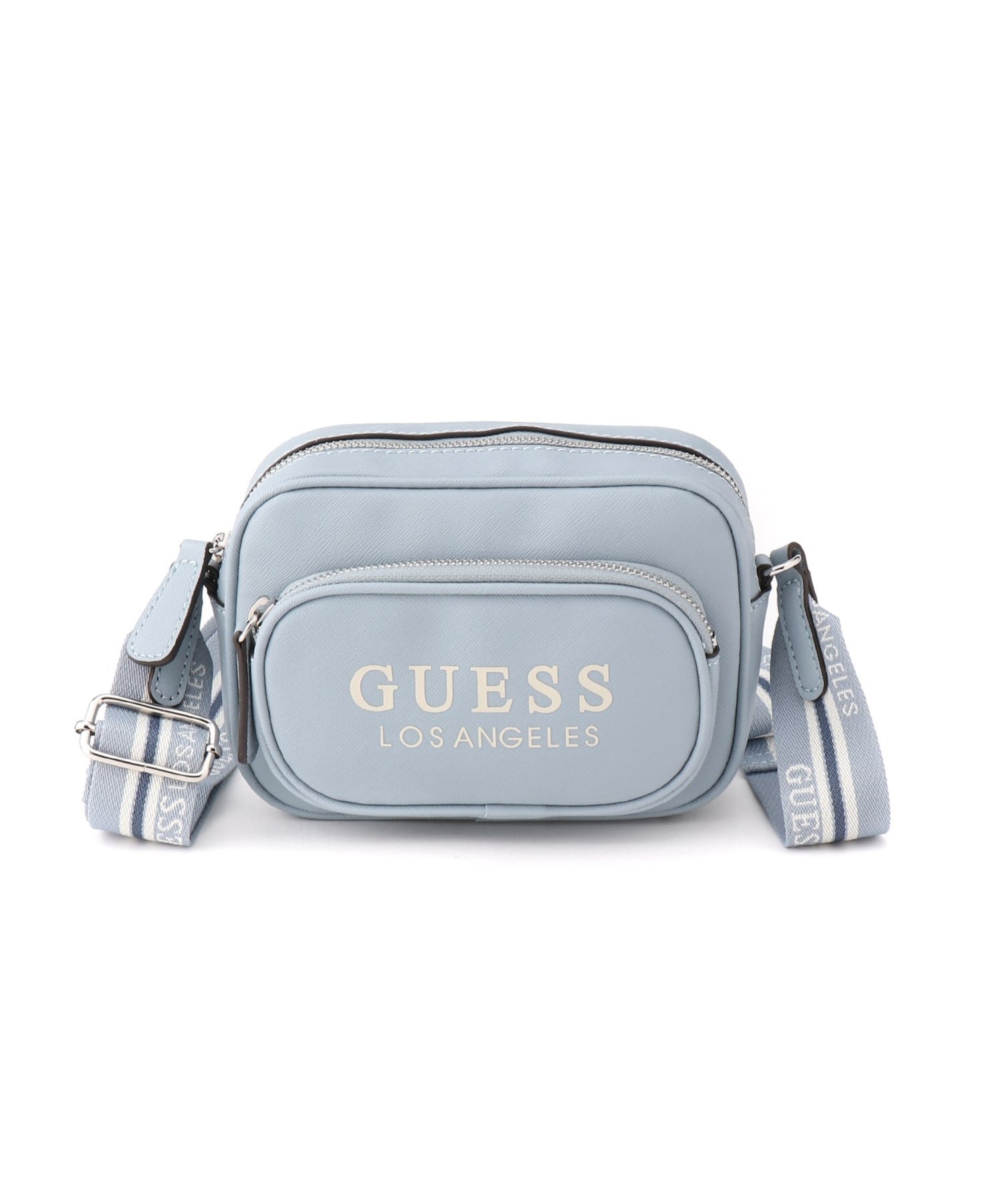 楽天市場】guess バッグ（カラーブルー）の通販