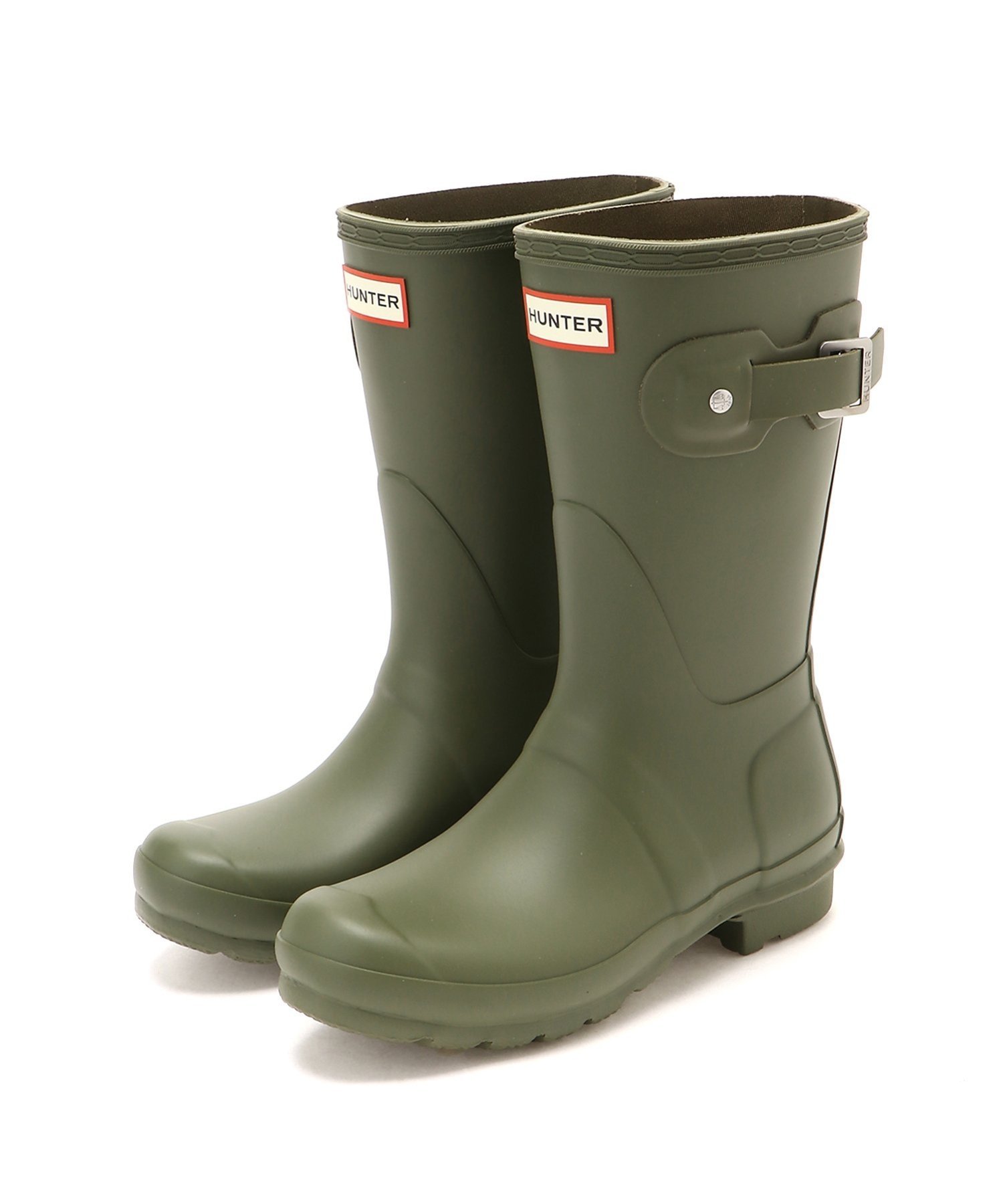 楽天市場】ハンター 長靴 ハンターグリーンの通販