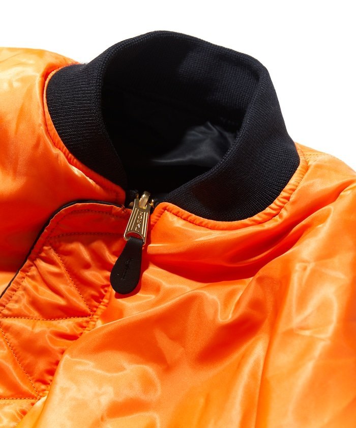 FREAK'S STORE｜Magazine Pocket Nylon Twill Flight Jacket 