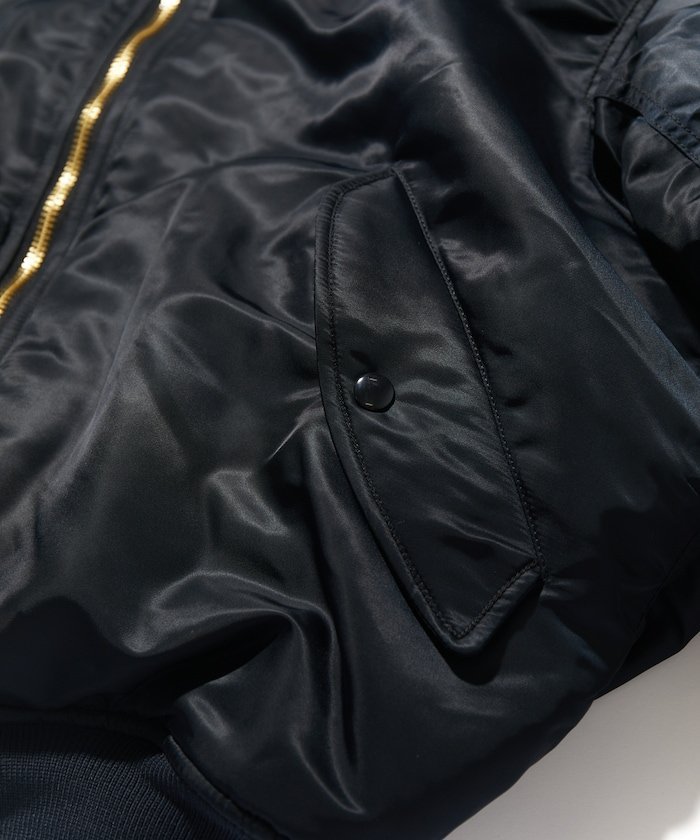 FREAK'S STORE｜Magazine Pocket Nylon Twill Flight Jacket 