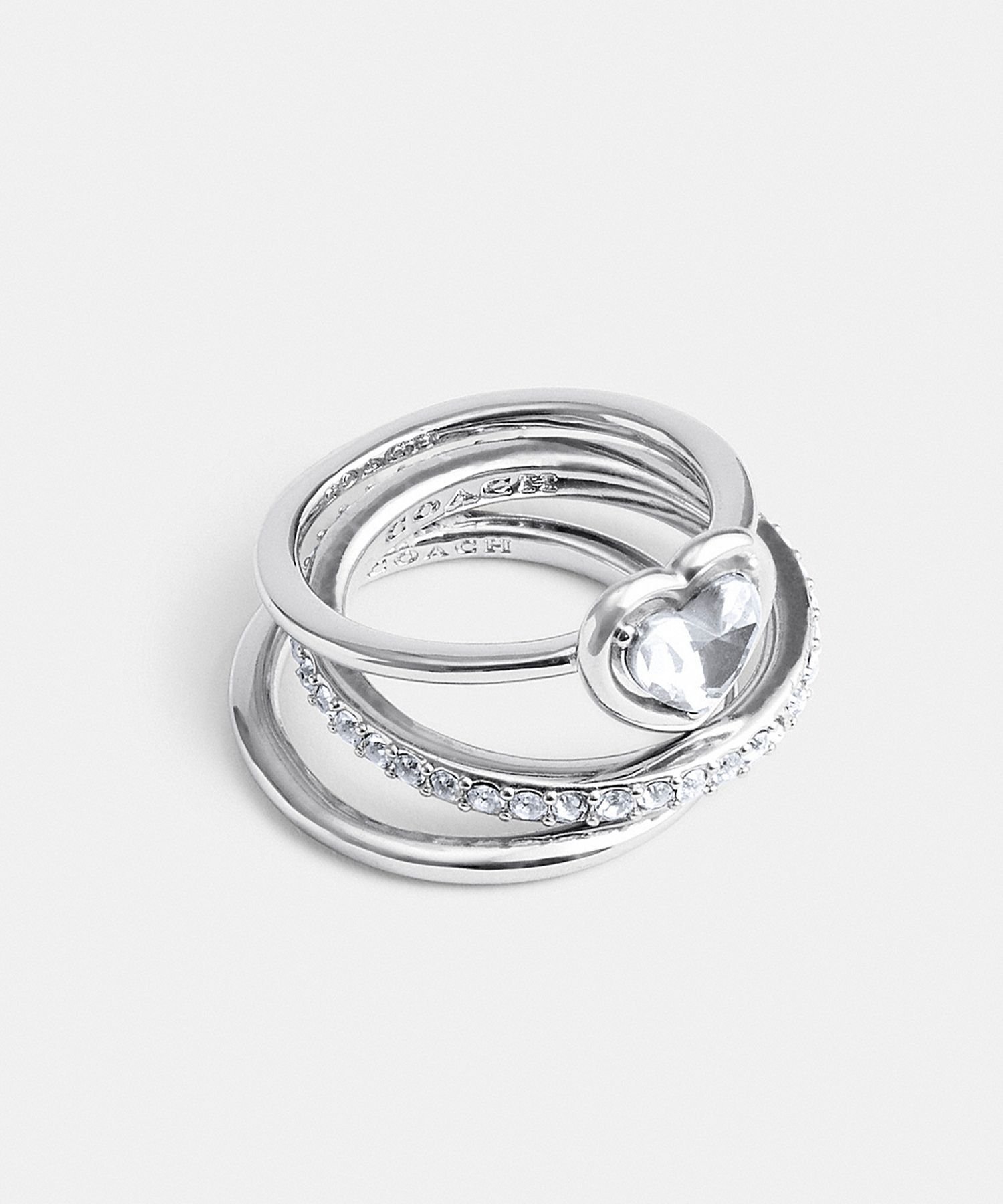 COACH｜【公式】ハロー ハート リング セット | Rakuten Fashion(楽天