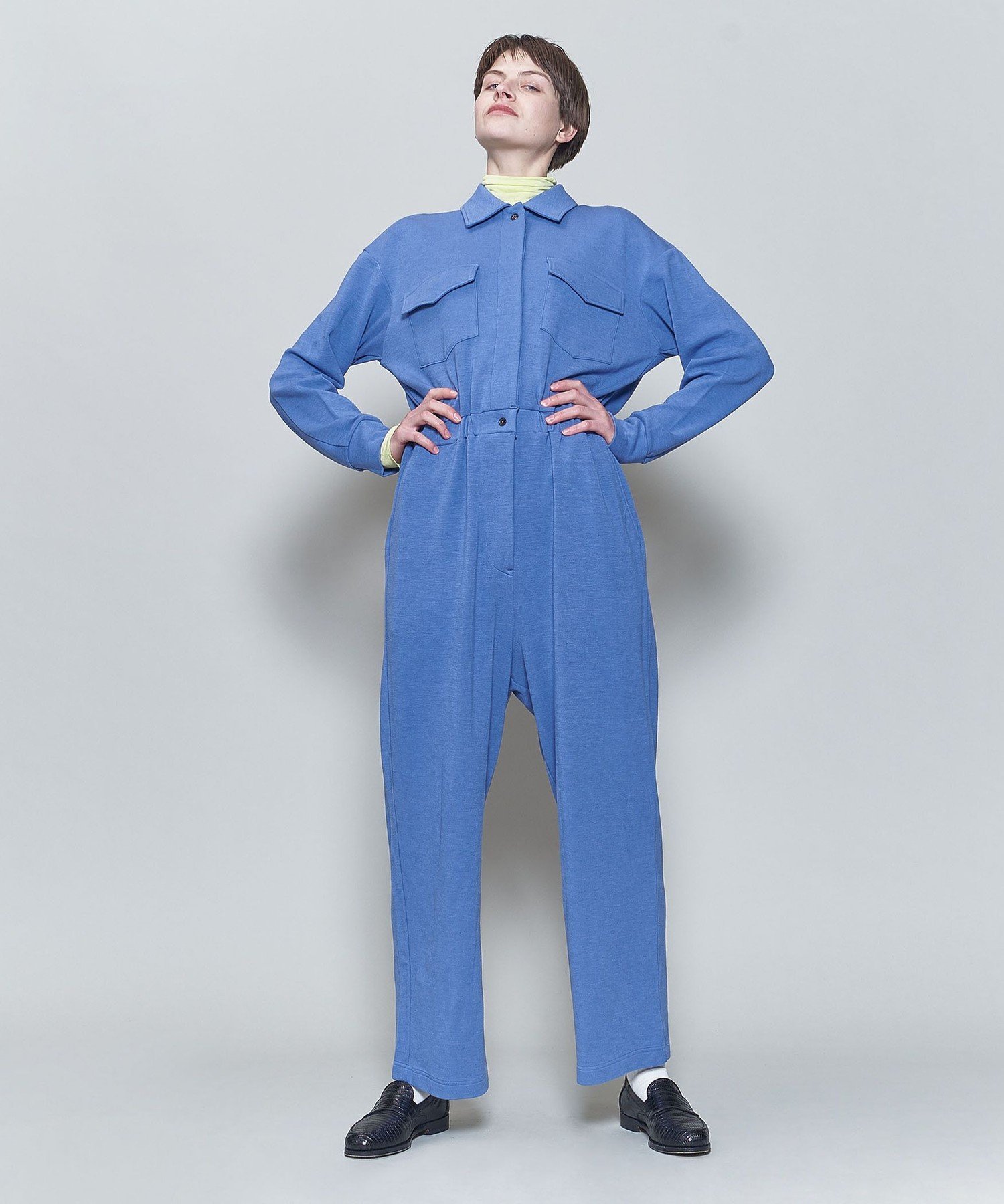 ＜6(ROKU)＞コットン ビック オールインワン 6(ROKU)＞コットン ビッグ オールインワン