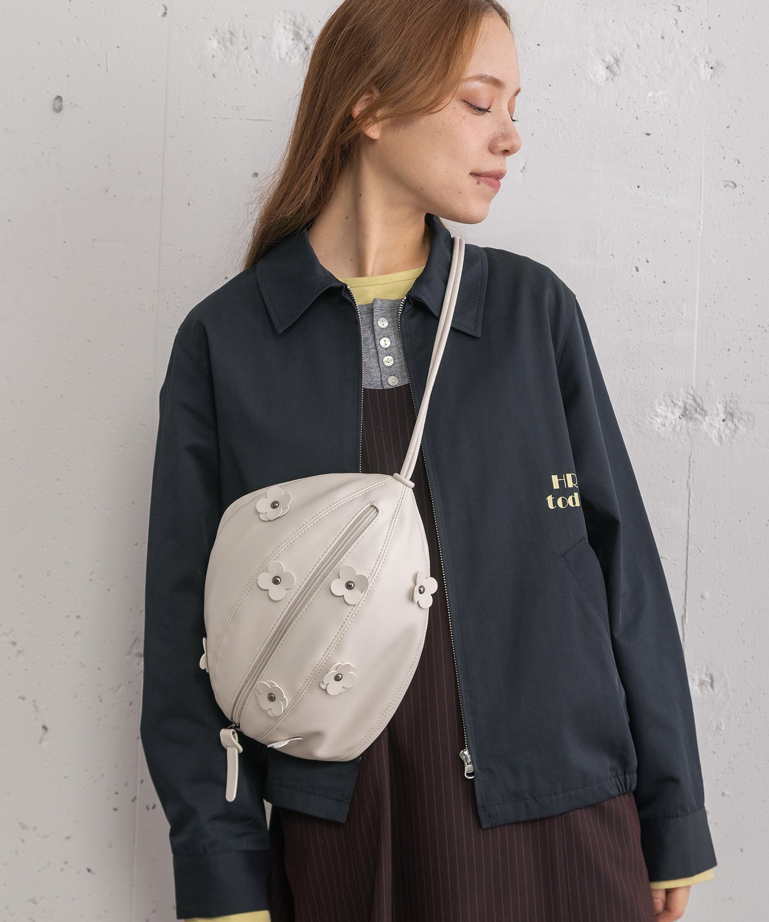 POU DOU DOU｜Dailyフラワーモチーフサークルバッグ | Rakuten Fashion