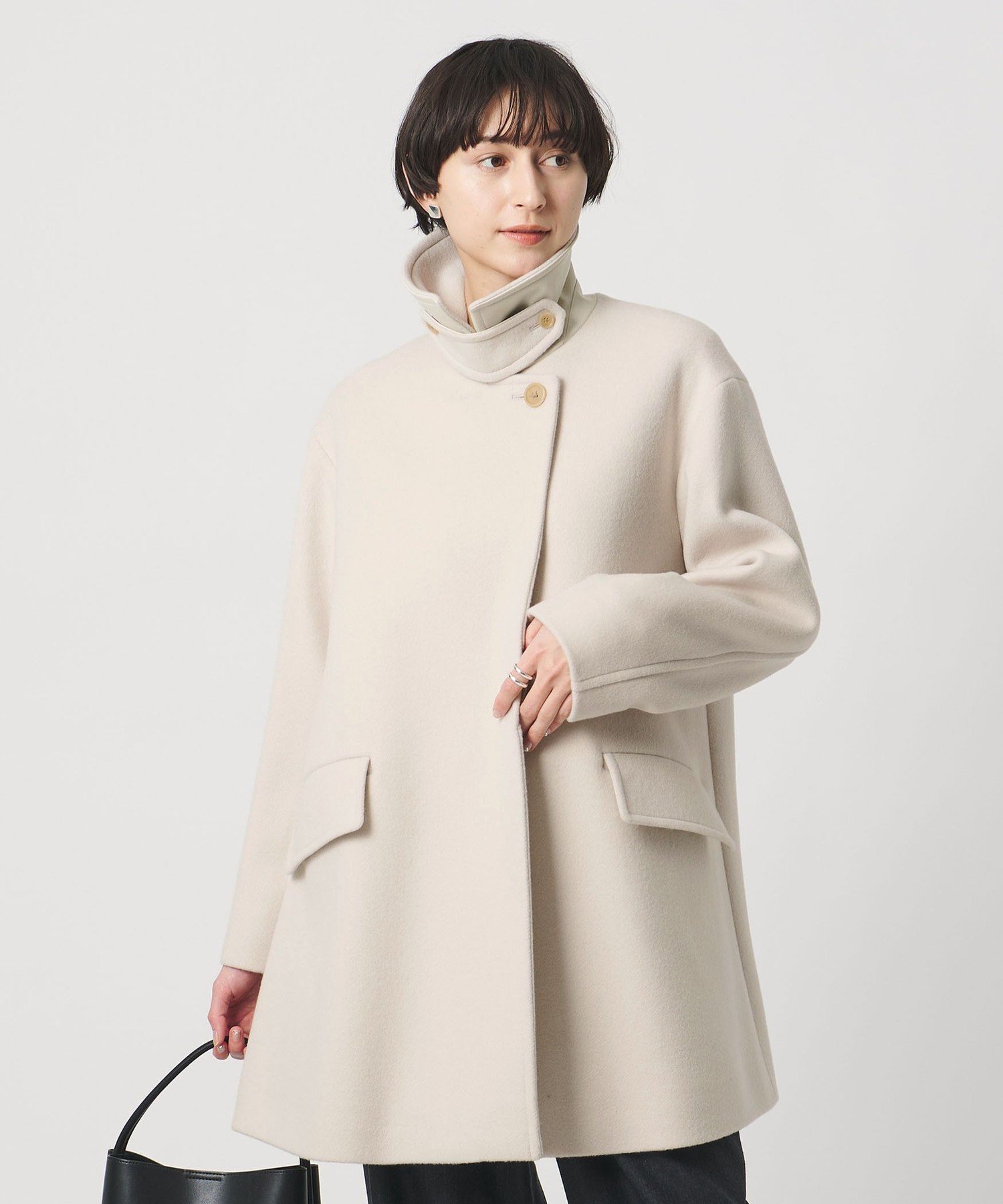 UNITED ARROWS｜2WAYカラー ミドルコート | Rakuten Fashion(楽天