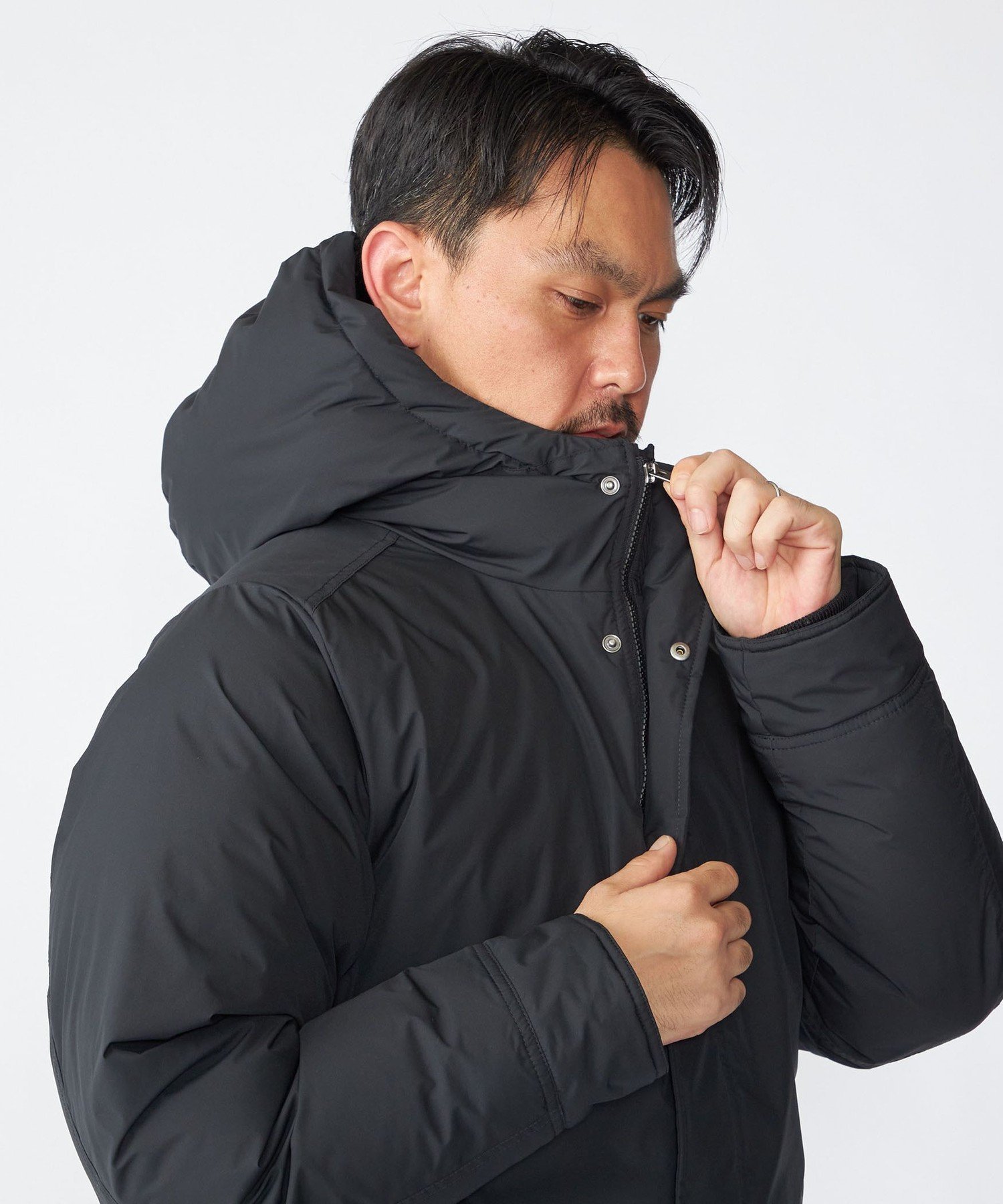 SHIPS｜【SHIPS別注】PYRENEX: ミニリップストップ ダウンジャケット