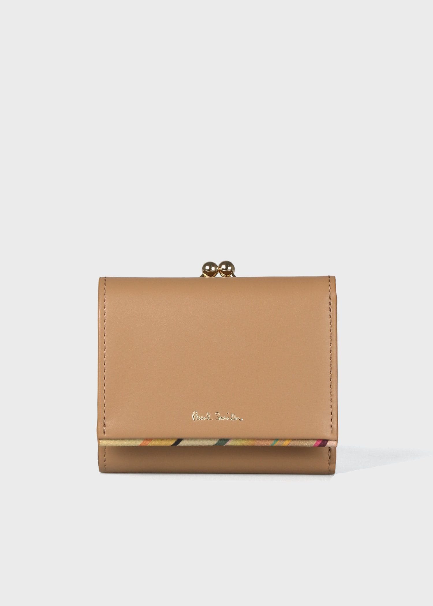 Paul Smith｜Newスワールトリム がま口3つ折り財布 | Rakuten Fashion