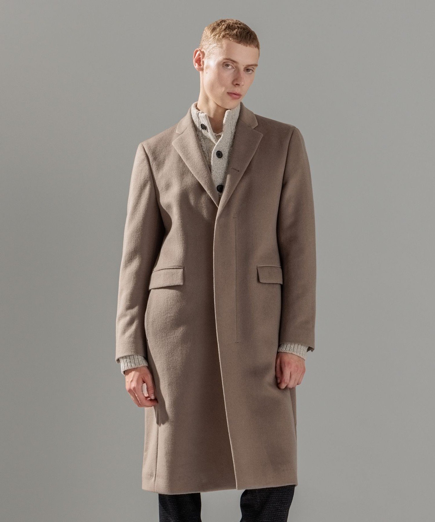 JOSEPH HOMME｜グロッシーウール チェスターコート | Rakuten Fashion