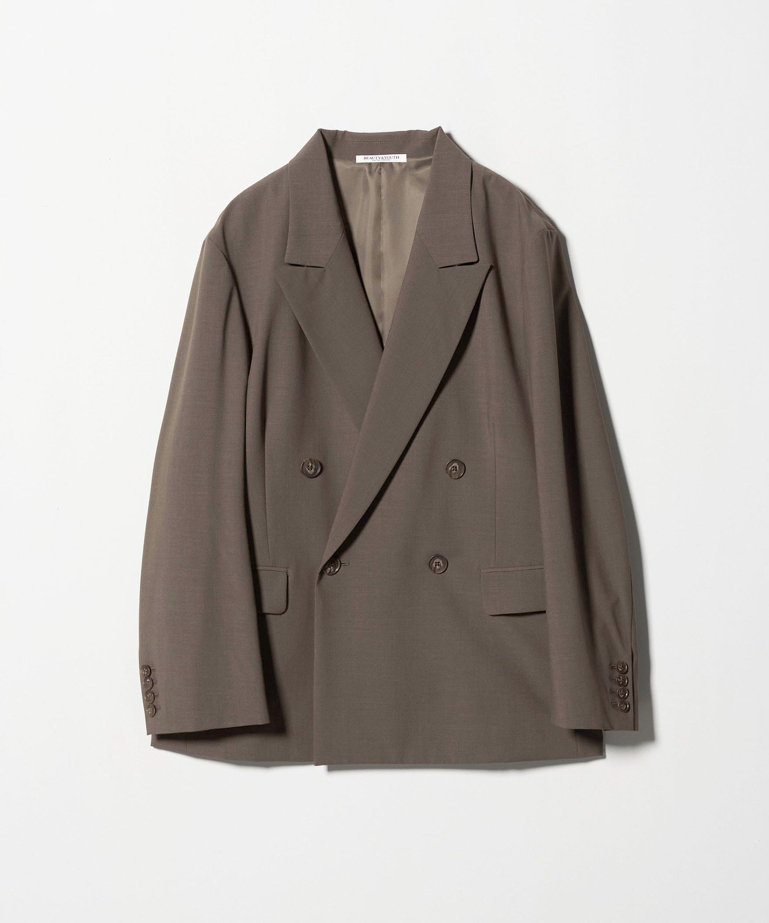 BEAUTY&YOUTH UNITED ARROWS｜バックレースアップ ダブルジャケット