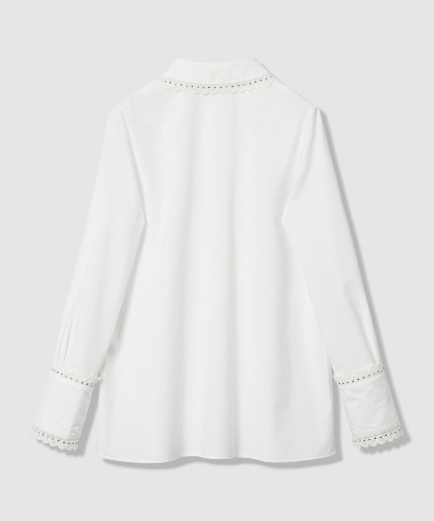 allureville｜【LOULOU WILLOUGHBY】レーストリミングシャツ | Rakuten