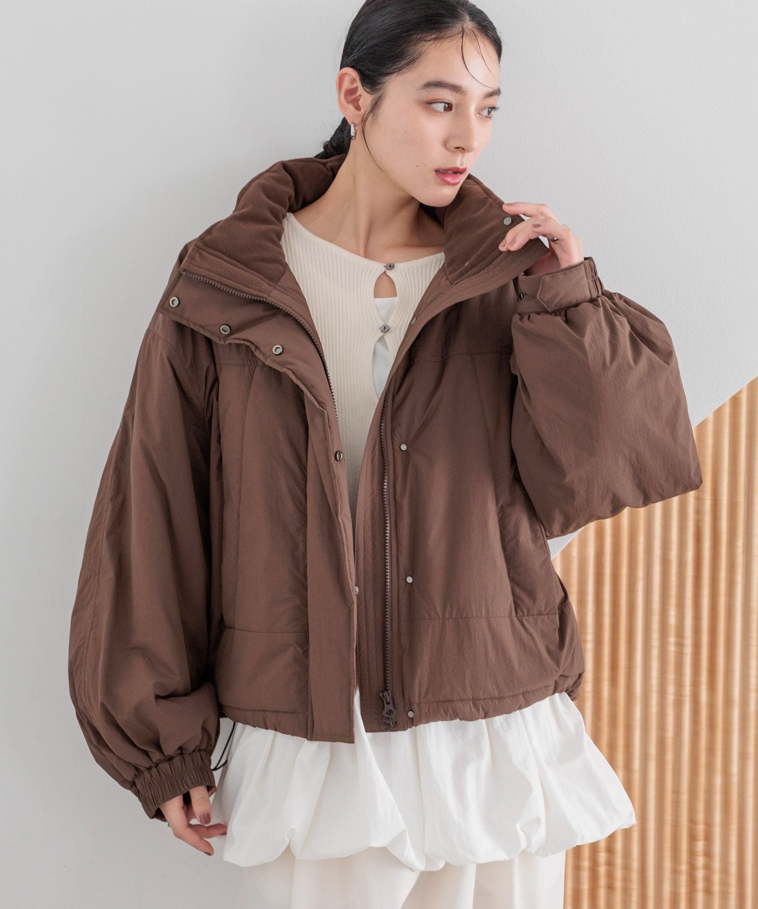 LOWRYS FARM｜モンスターショートコート | Rakuten Fashion(楽天