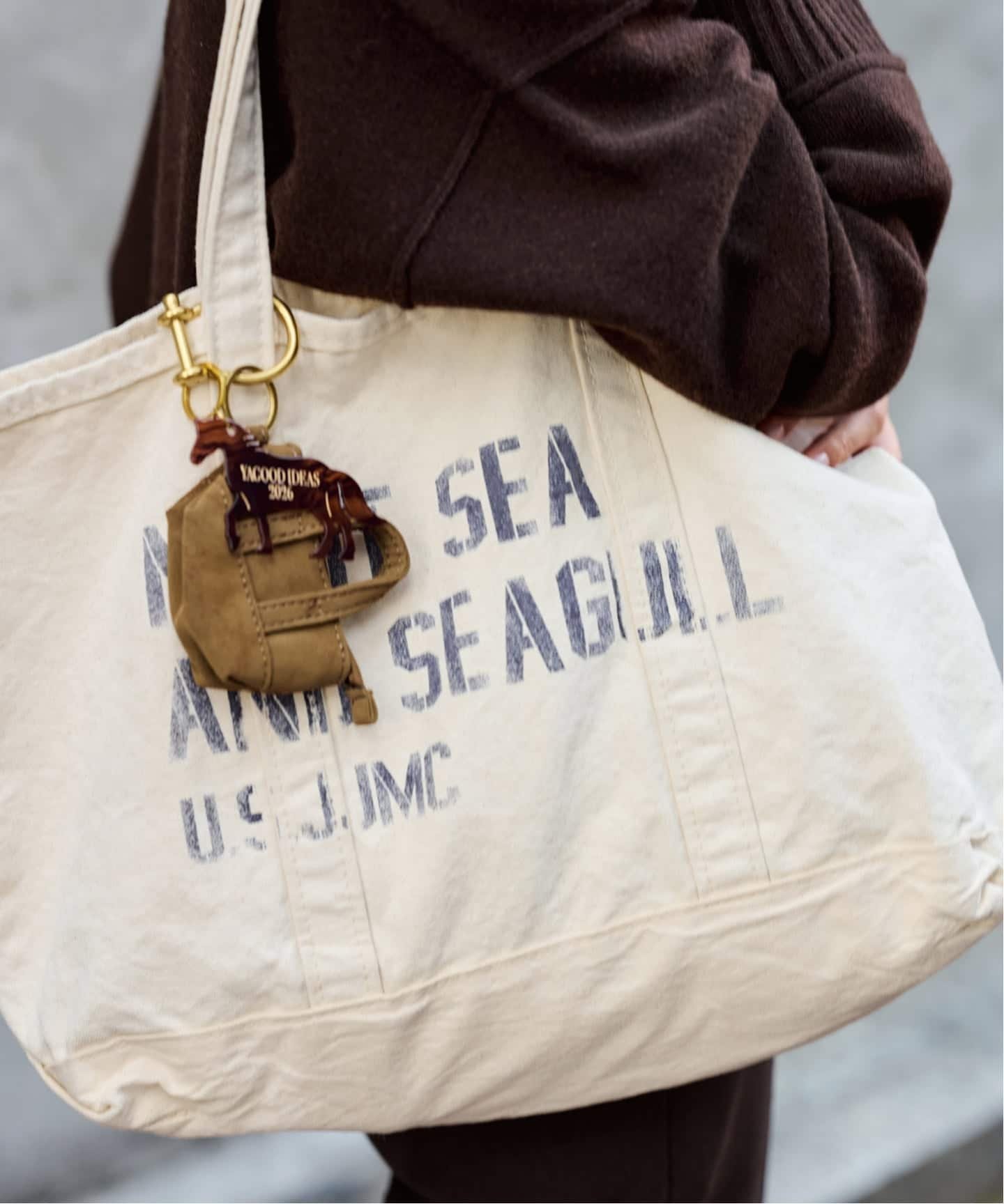 FRAMeWORK｜≪WEB限定 / 追加≫SEUVAS 別注キャンバストート L 2