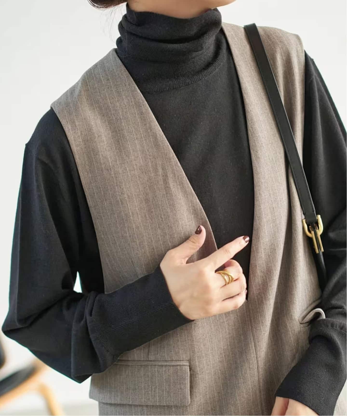 Spick & Span｜《手洗い可 / 追加》18Gタートルネックプルオーバー