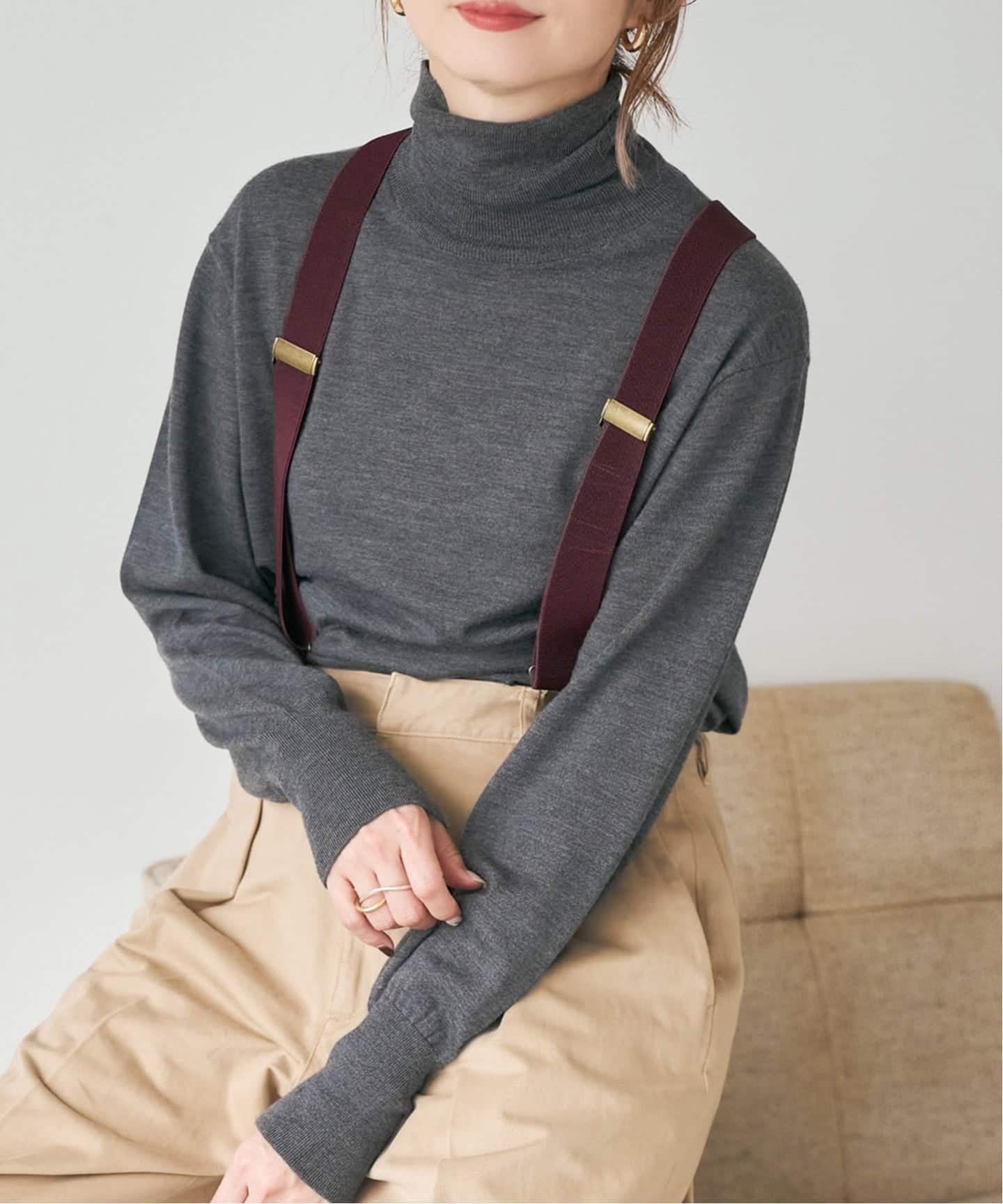 Spick & Span｜《手洗い可 / 追加》18Gタートルネックプルオーバー