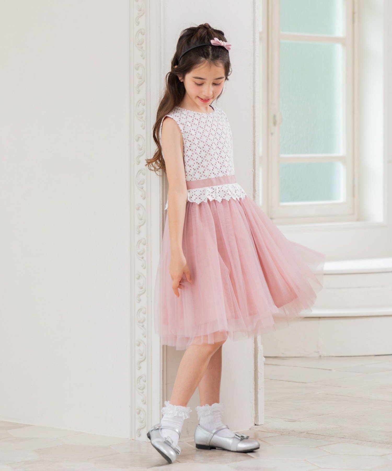 組曲｜【110-140cm】フラワーレース ドレス | Rakuten Fashion(楽天