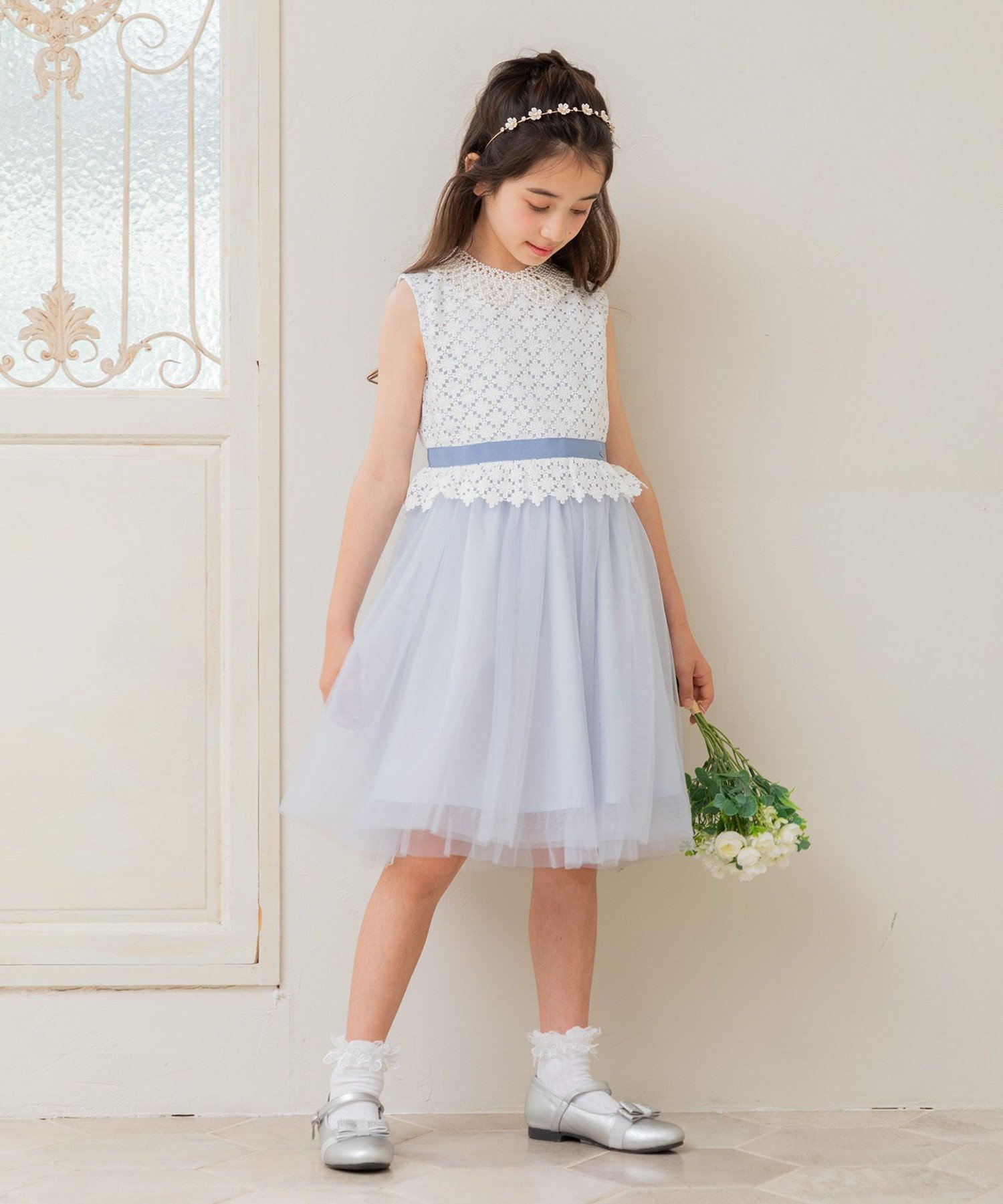 組曲｜【150-160cm】フラワーレース ドレス | Rakuten Fashion(楽天