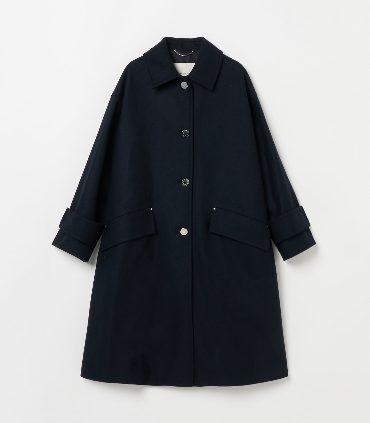 楽天市場】マッキントッシュ ステンカラーコート（カラーネイビー