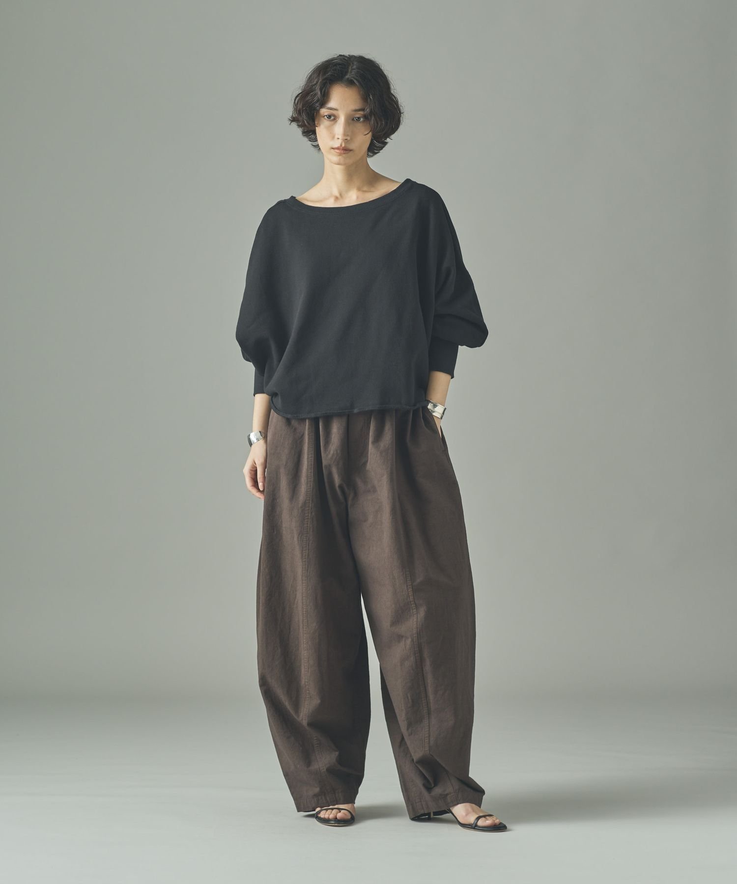 Curensology フレンチテリーショートプルオーバー　スウェット Curensology｜<&RC>フレンチテリーショートプルオーバー | Rakuten