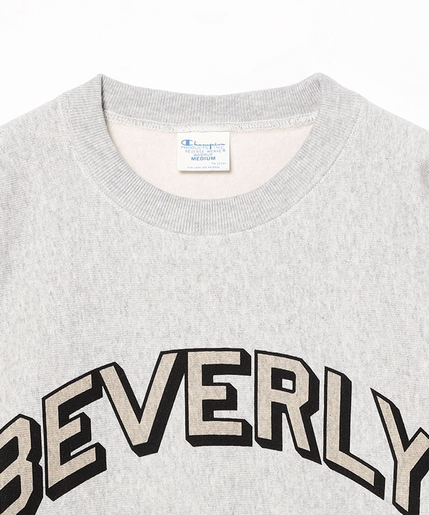 BEAMS MEN｜【別注】Champion / リバースウィーブ(R) シティ クルー