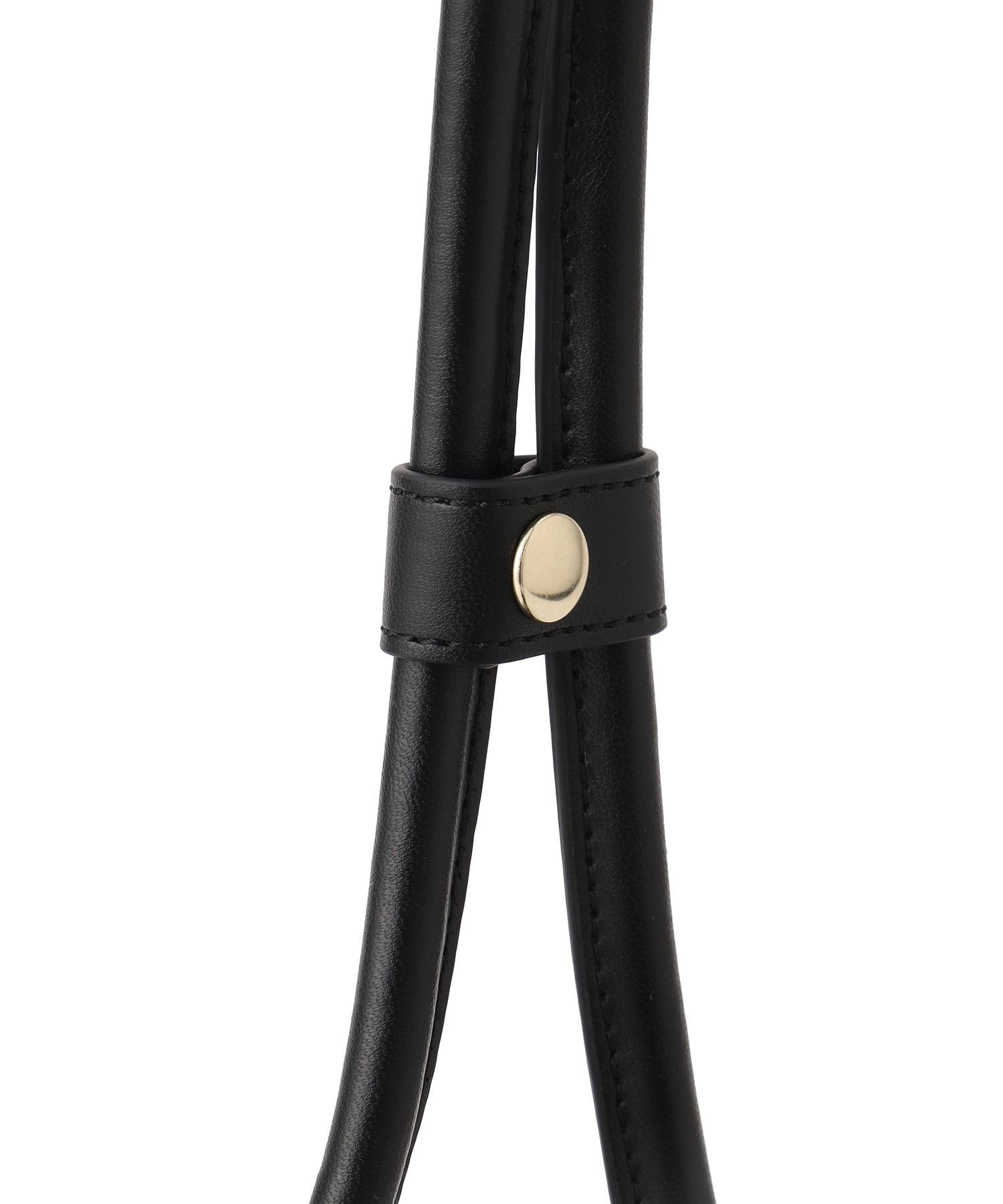 SALON adam et rope'｜ミニポーチ付きスプリットレザーワイドバッグ