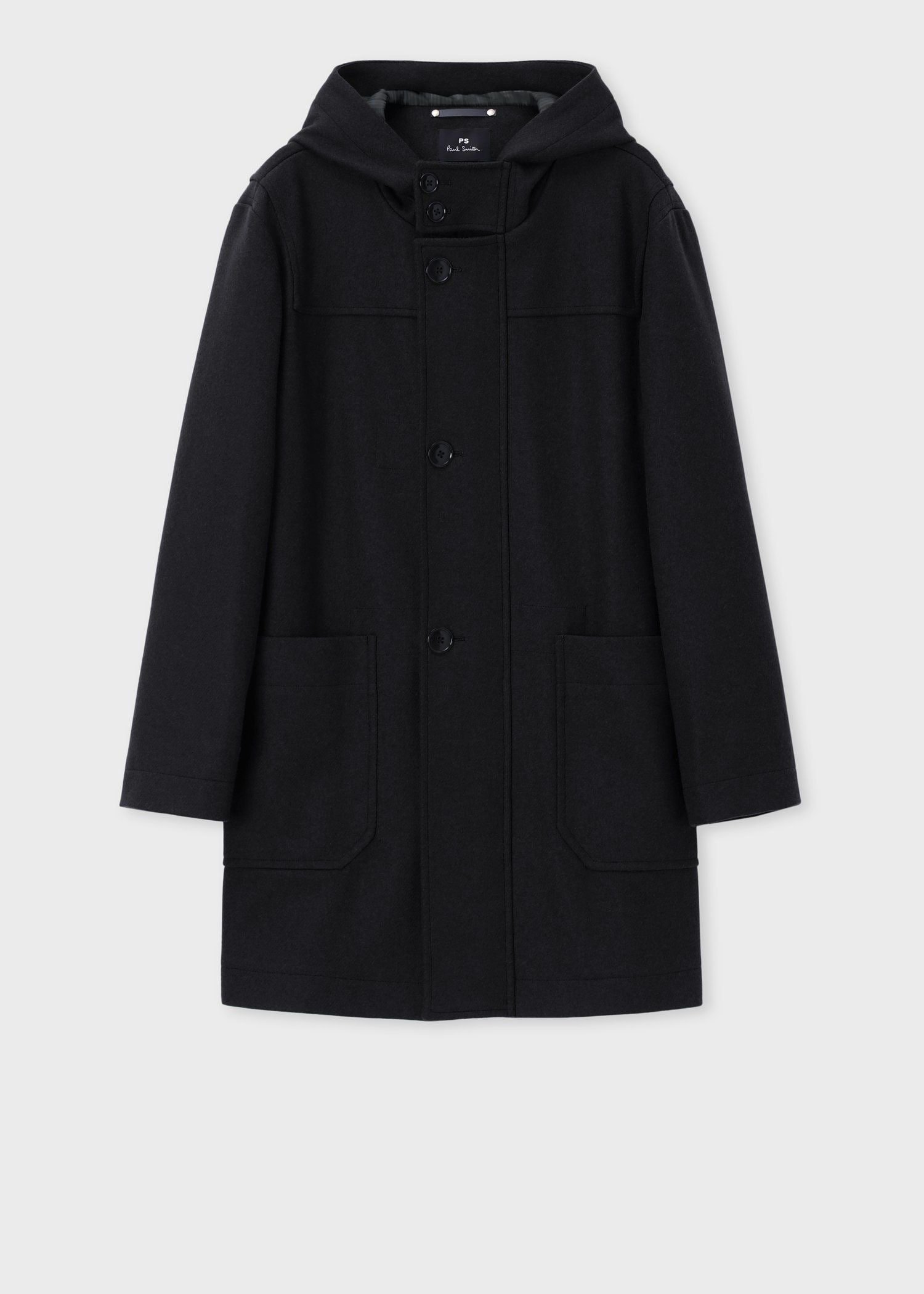 Paul Smith｜ブラッシュドメルトンツイル フーデッドコート | Rakuten