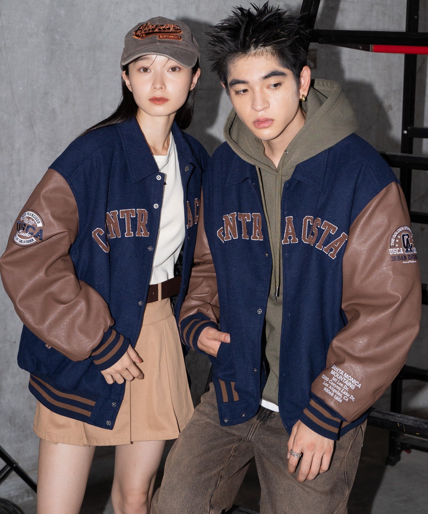 WEGO｜メルトンワッペンスタジャン | Rakuten Fashion(楽天