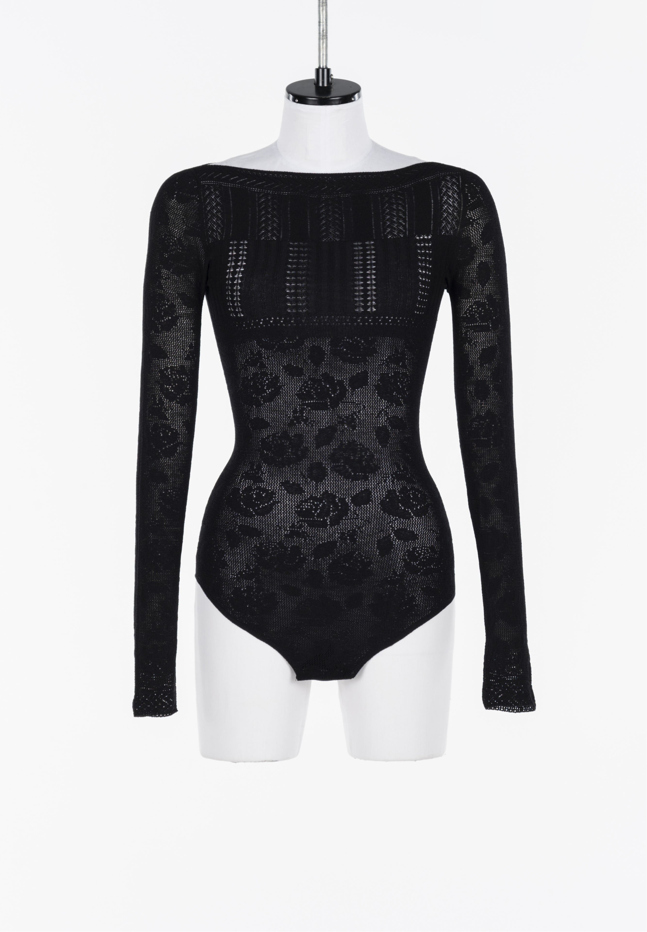 FETICO｜Rose pattern lace-knit bodysuit | Rakuten Fashion(楽天