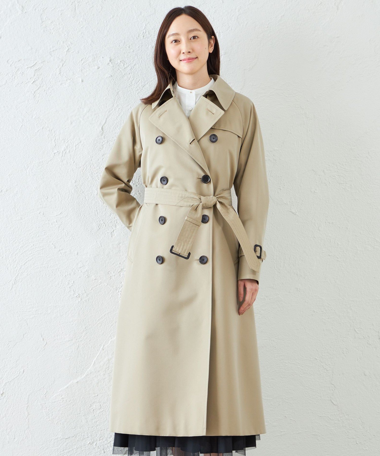 SANYO 100年コート ダブルトレンチコート ライナー付き L 三陽商会 100年コート＞スタンダードモデル ダブルトレンチコート(コート